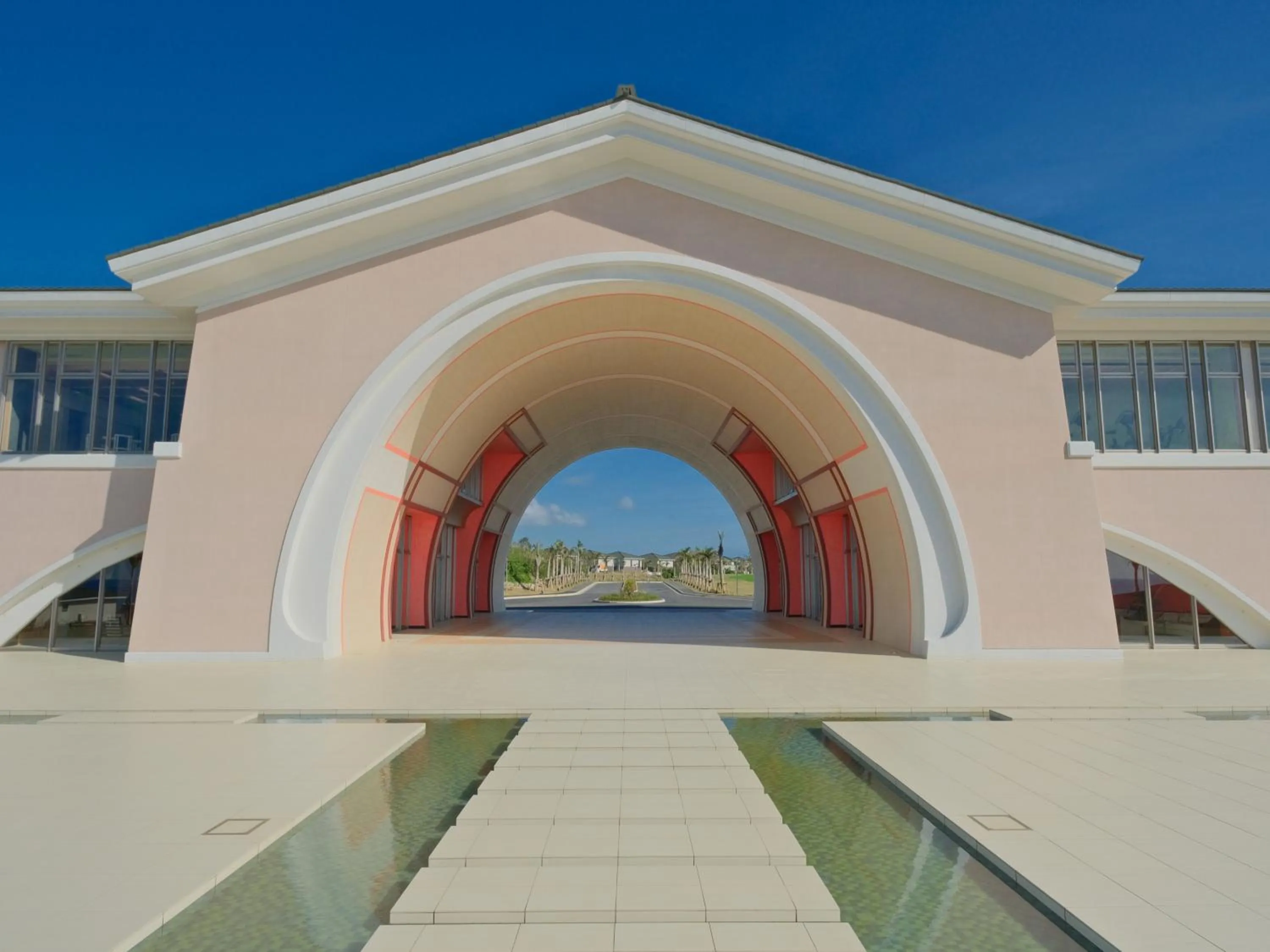 Facade/entrance in Miyakojima Kurima Resort Seawood Hotel