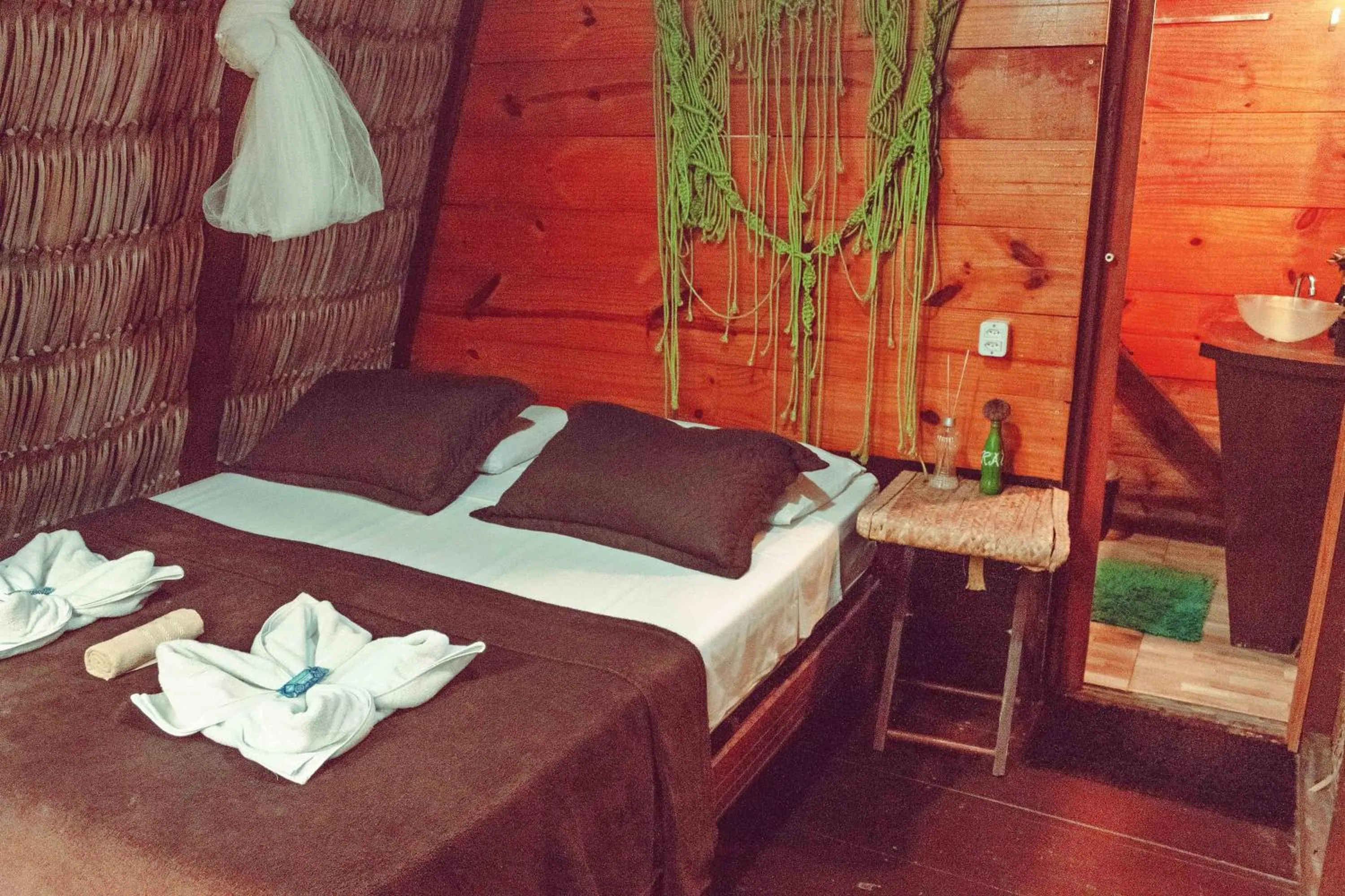 Bed in Raiz Kite Cabana