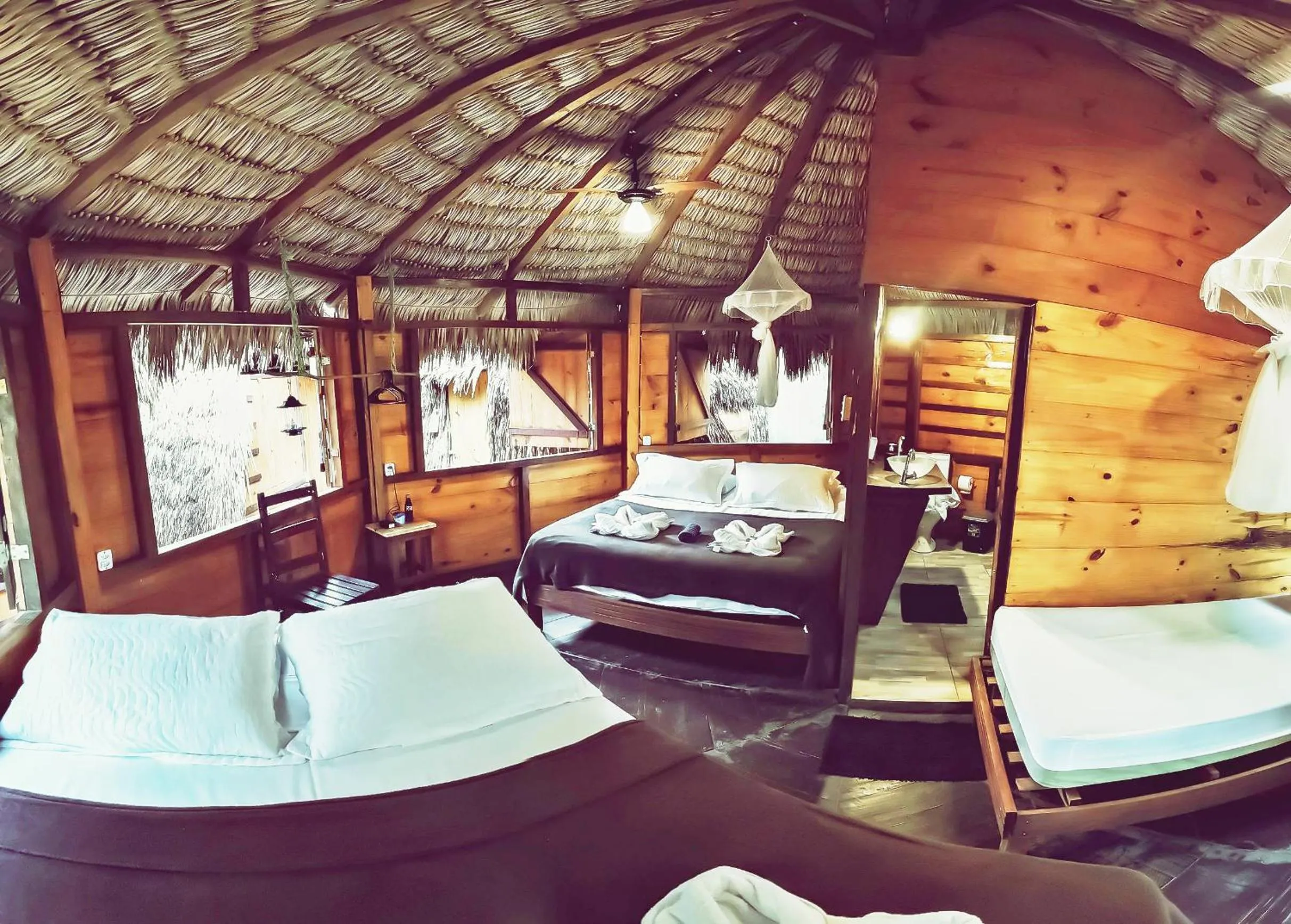 Bed in Raiz Kite Cabana