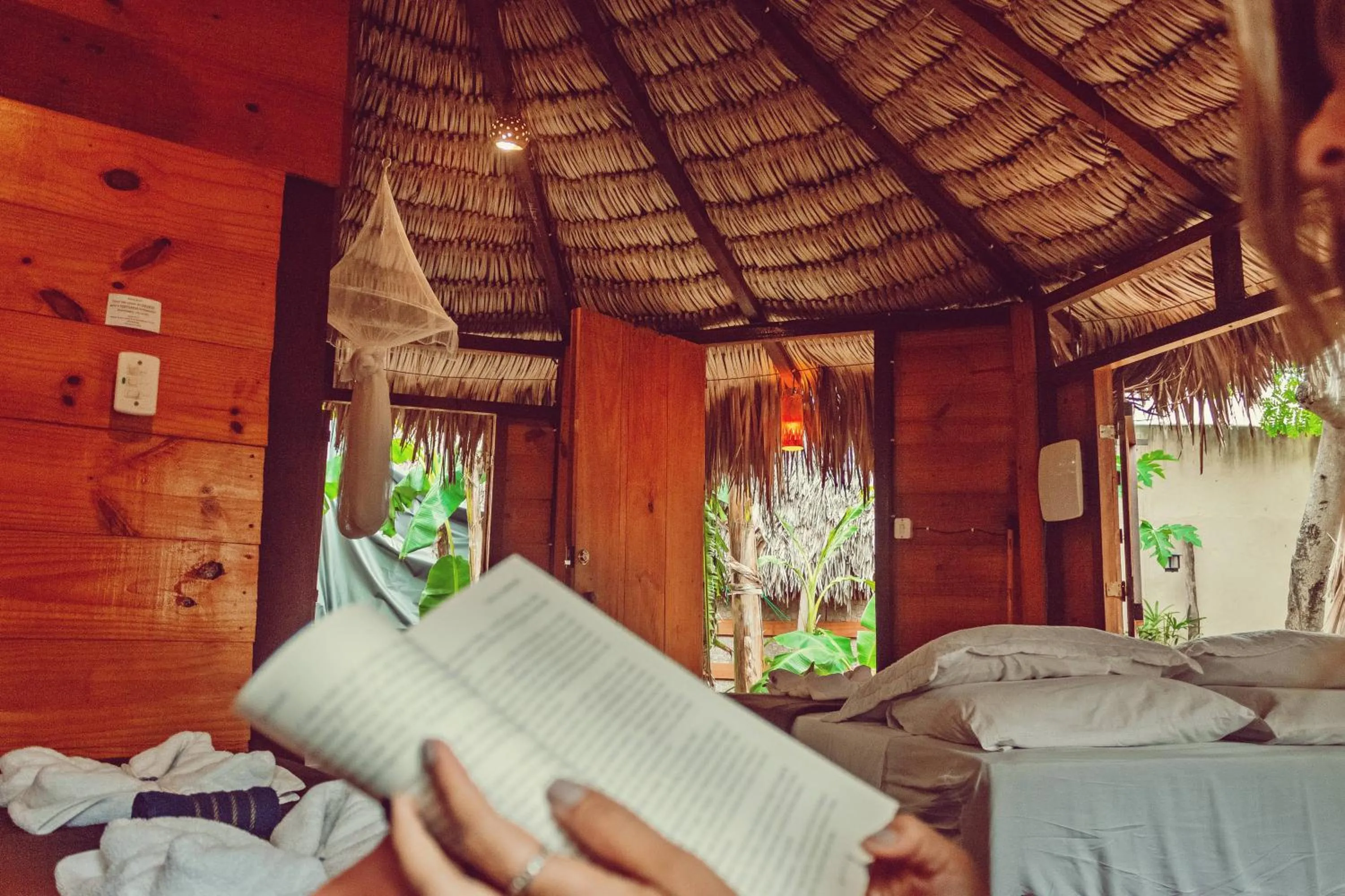 Bed in Raiz Kite Cabana