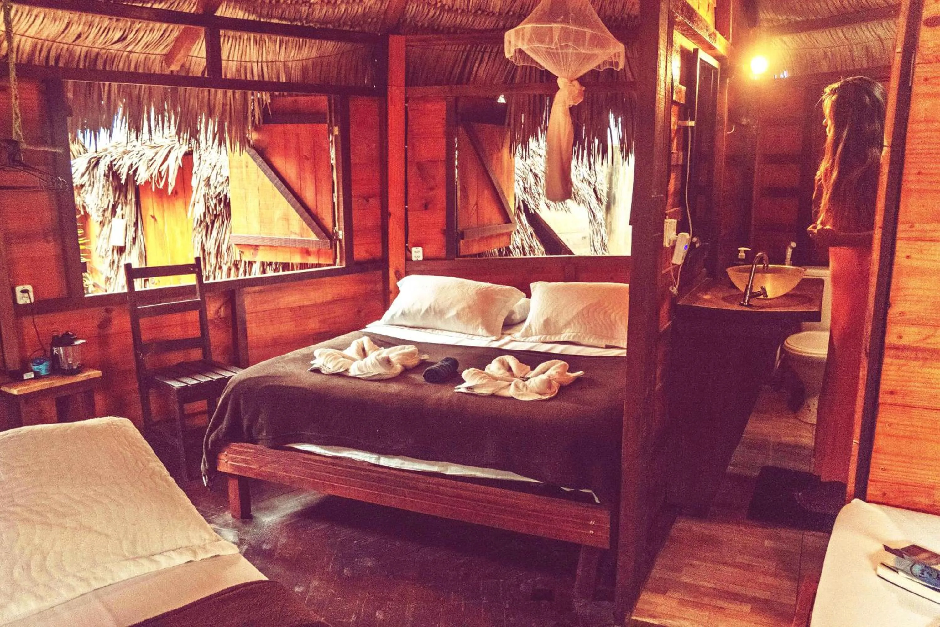 Bed in Raiz Kite Cabana
