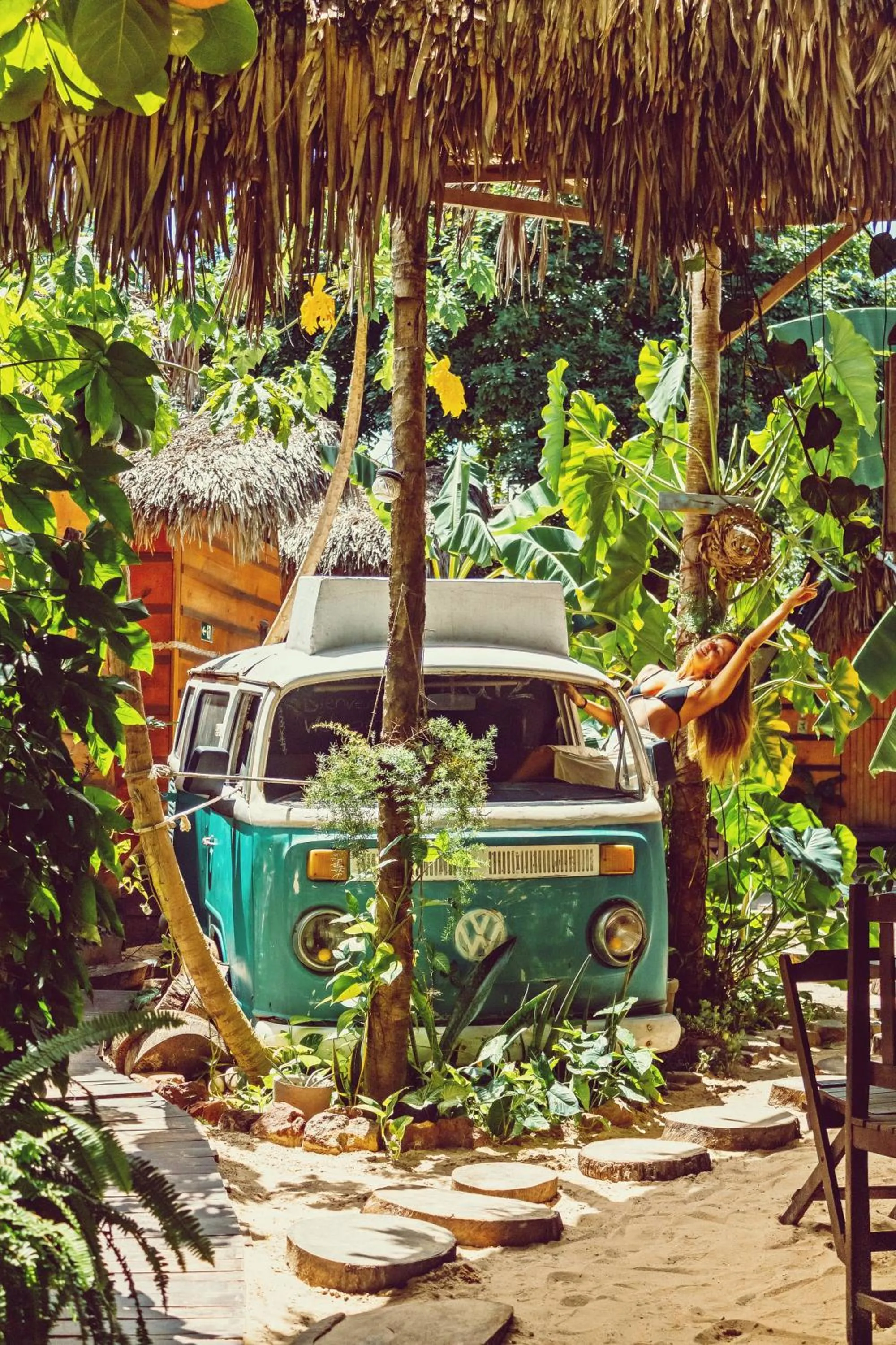 Garden in Raiz Kite Cabana