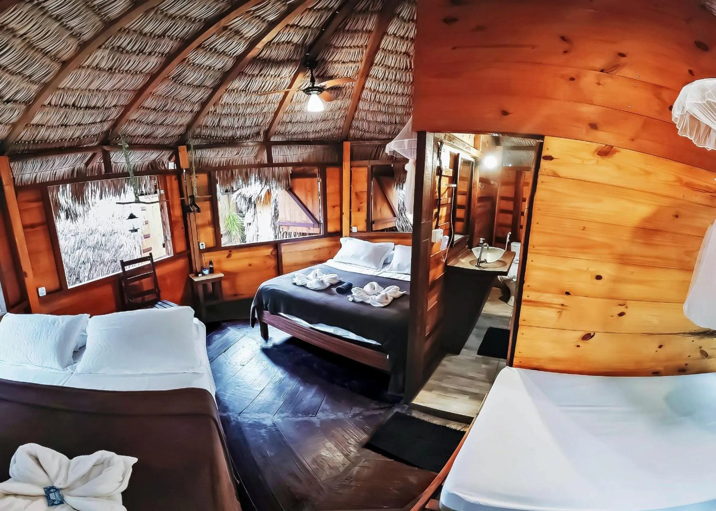Bed in Raiz Kite Cabana