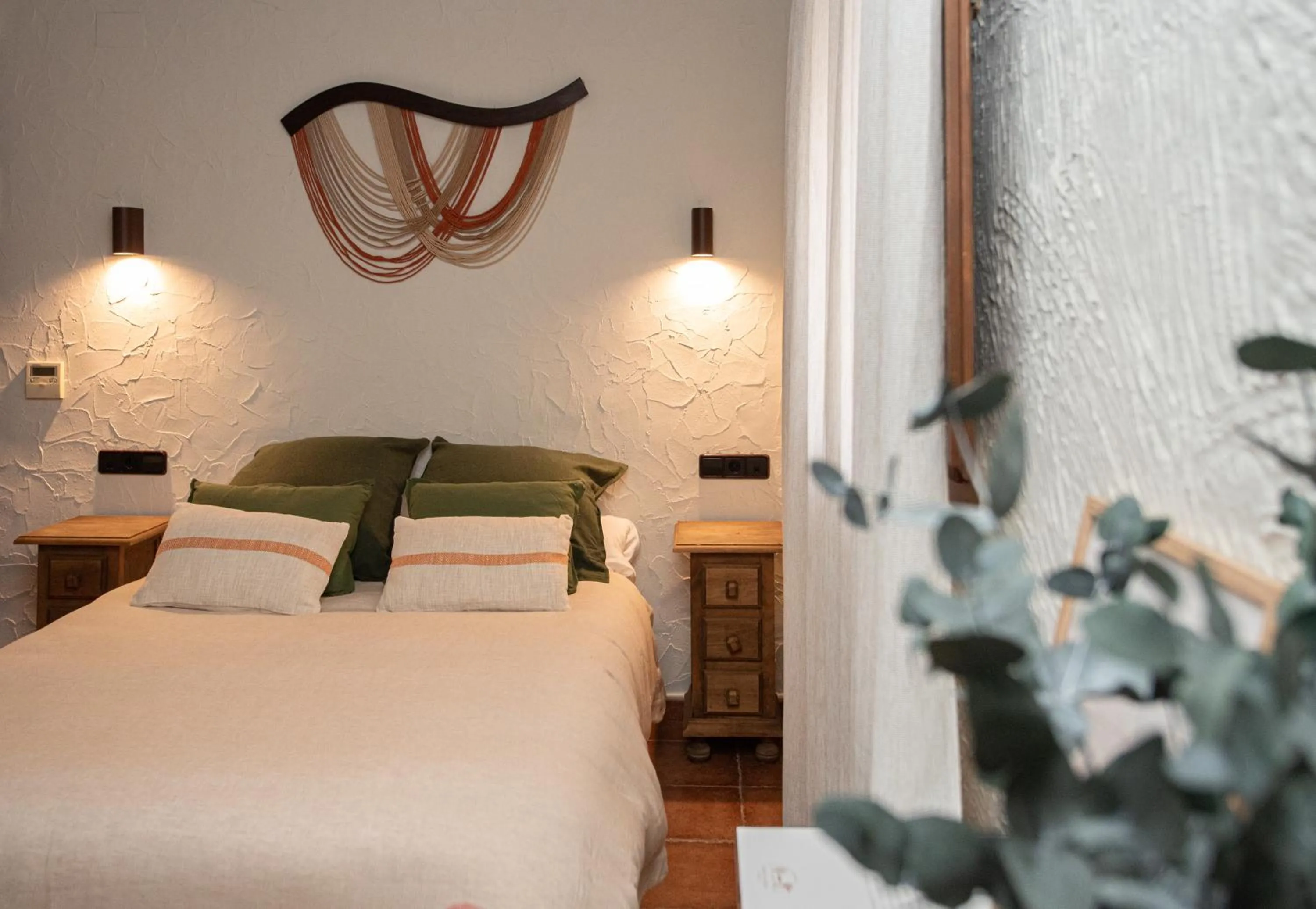 Bed in Hotel Caseta Nova