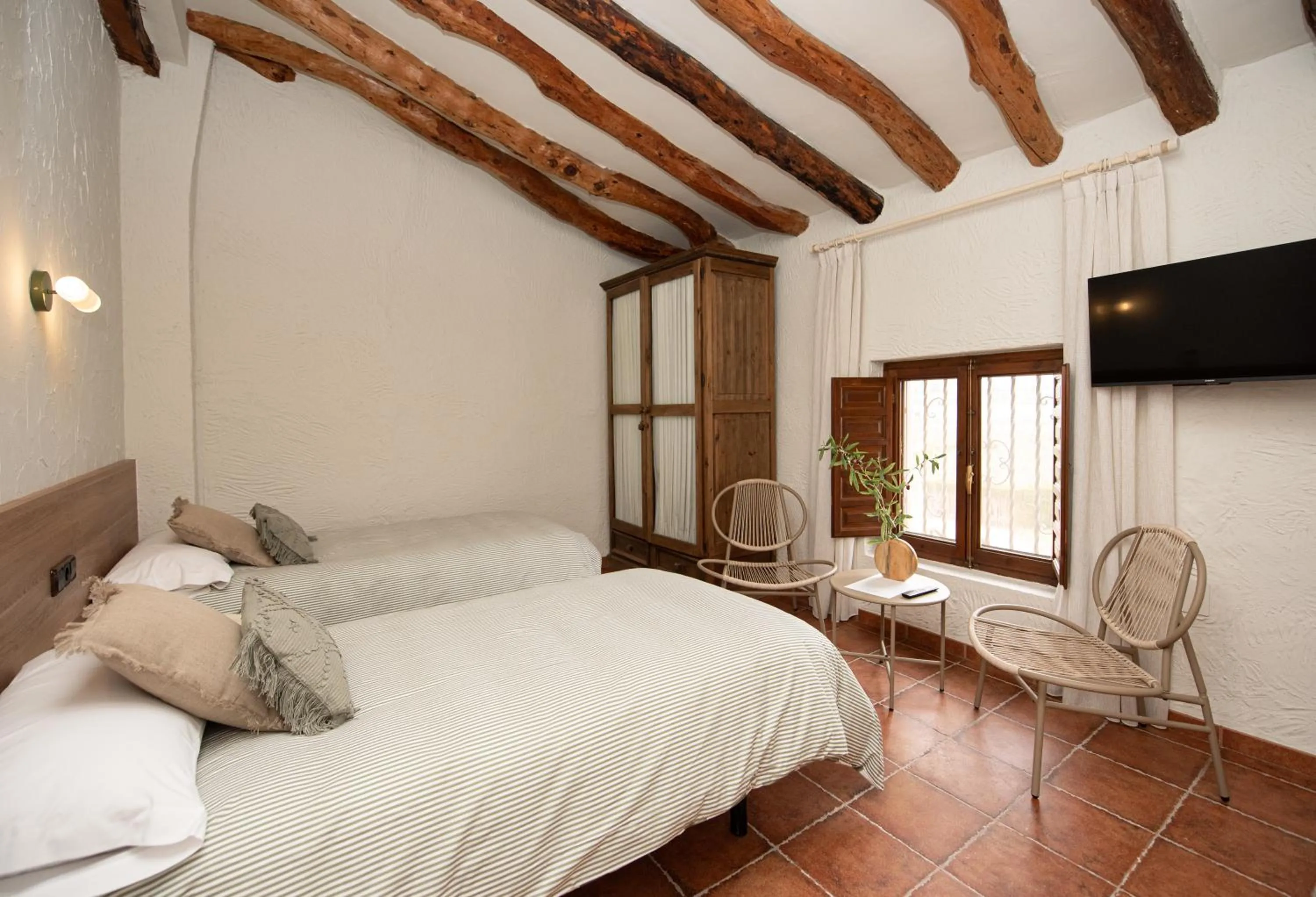 Bed in Hotel Caseta Nova