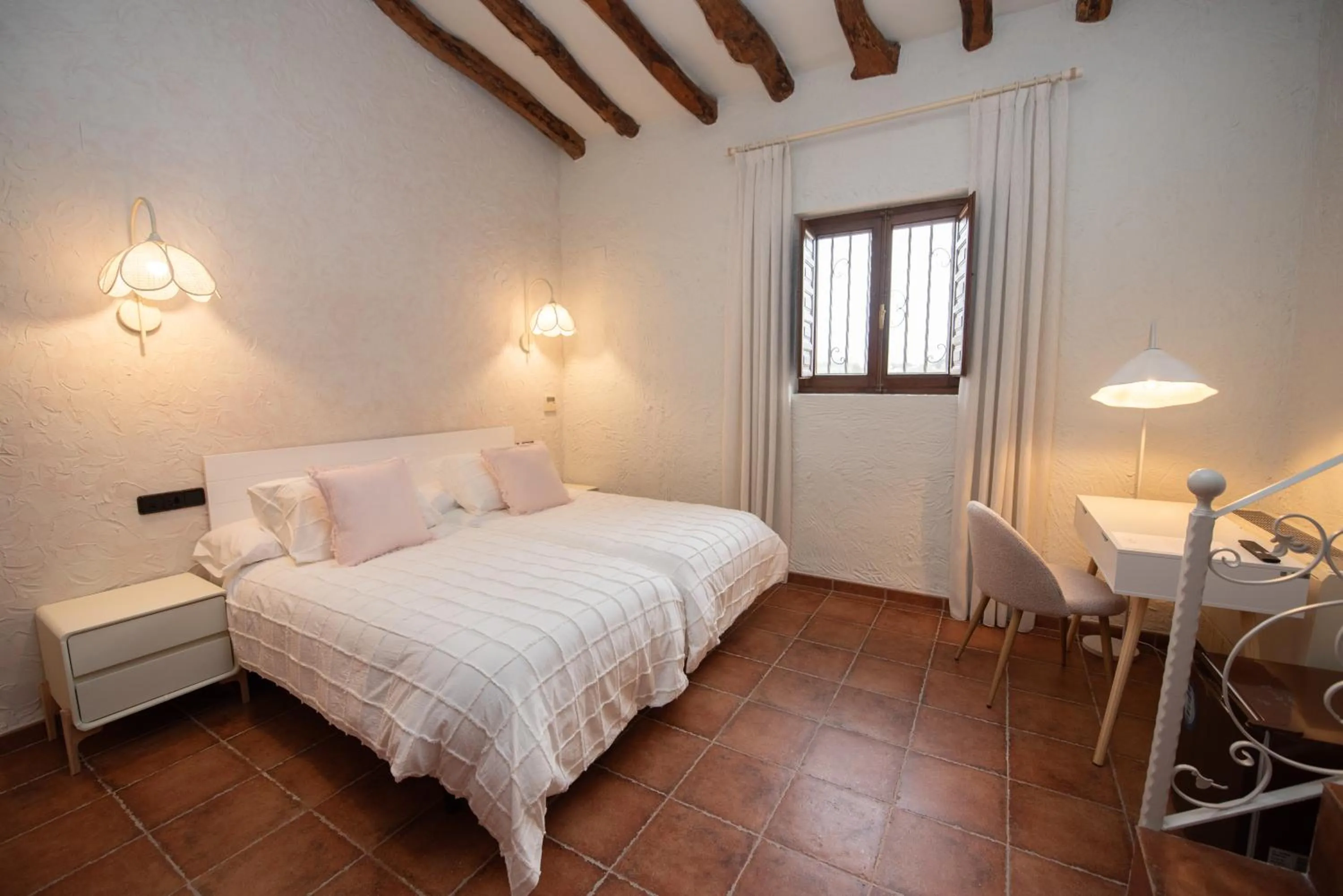 Bed in Hotel Caseta Nova