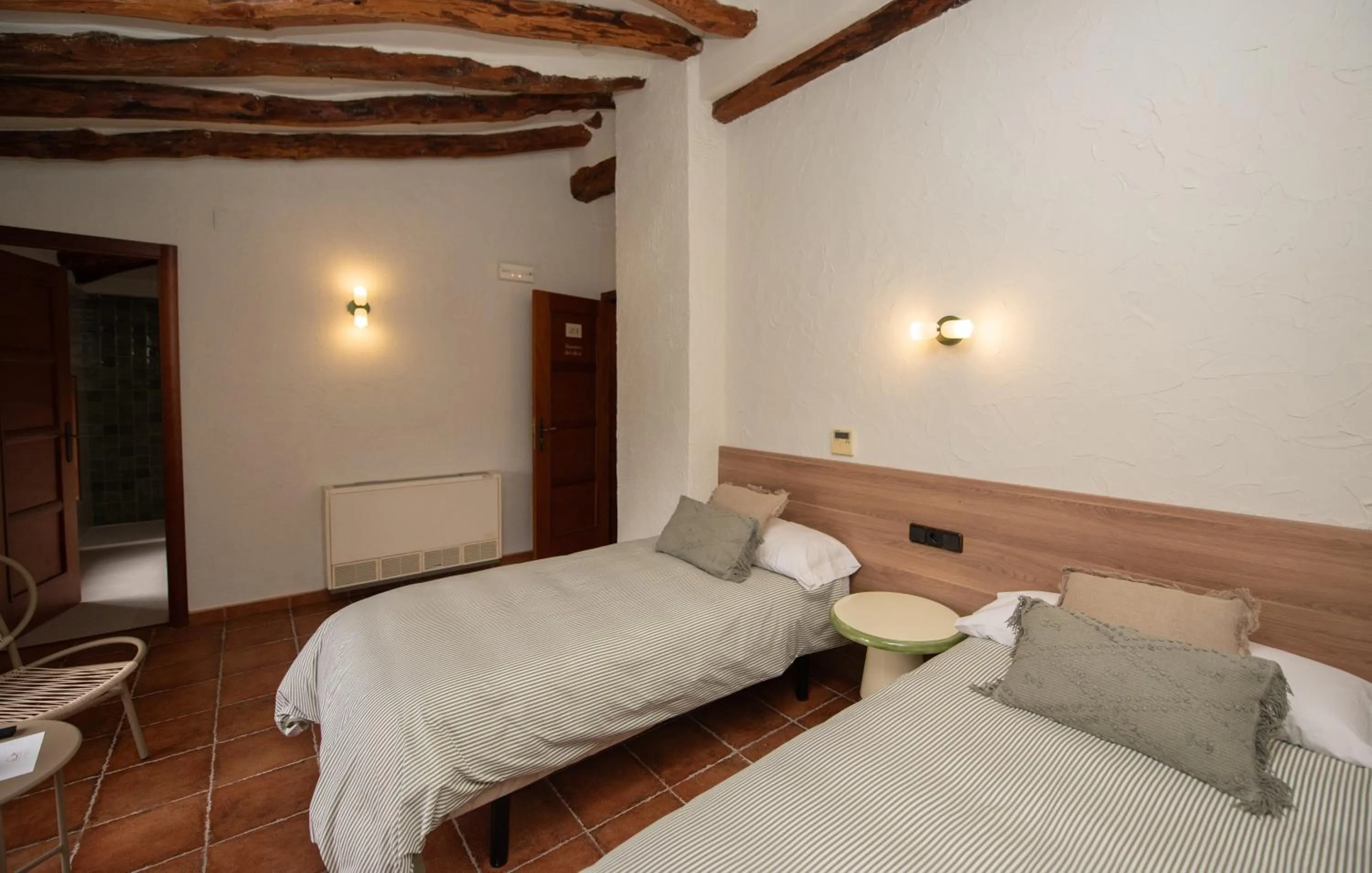 Bed in Hotel Caseta Nova