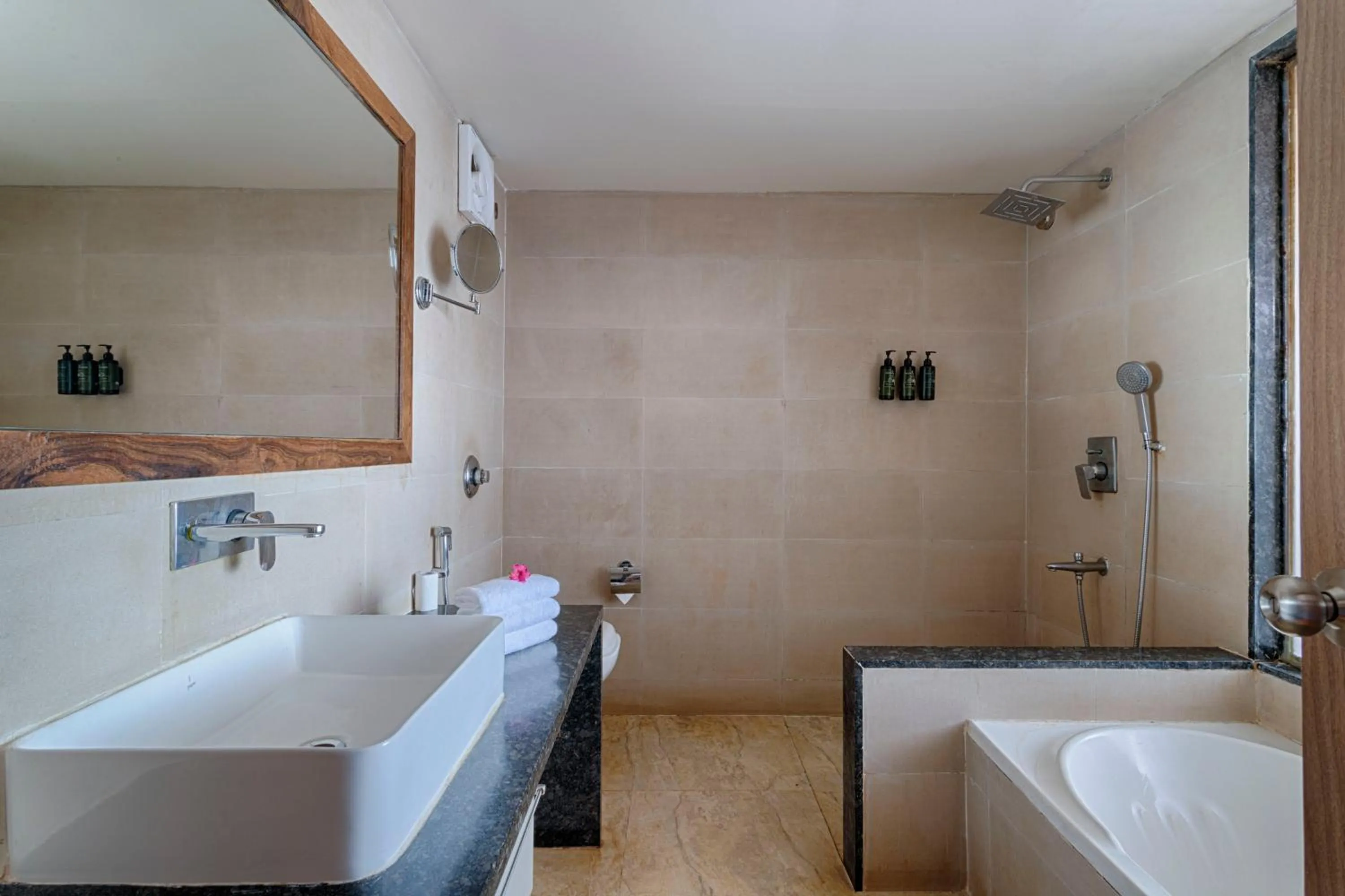 Shower, Bed in Riva Beach Resort