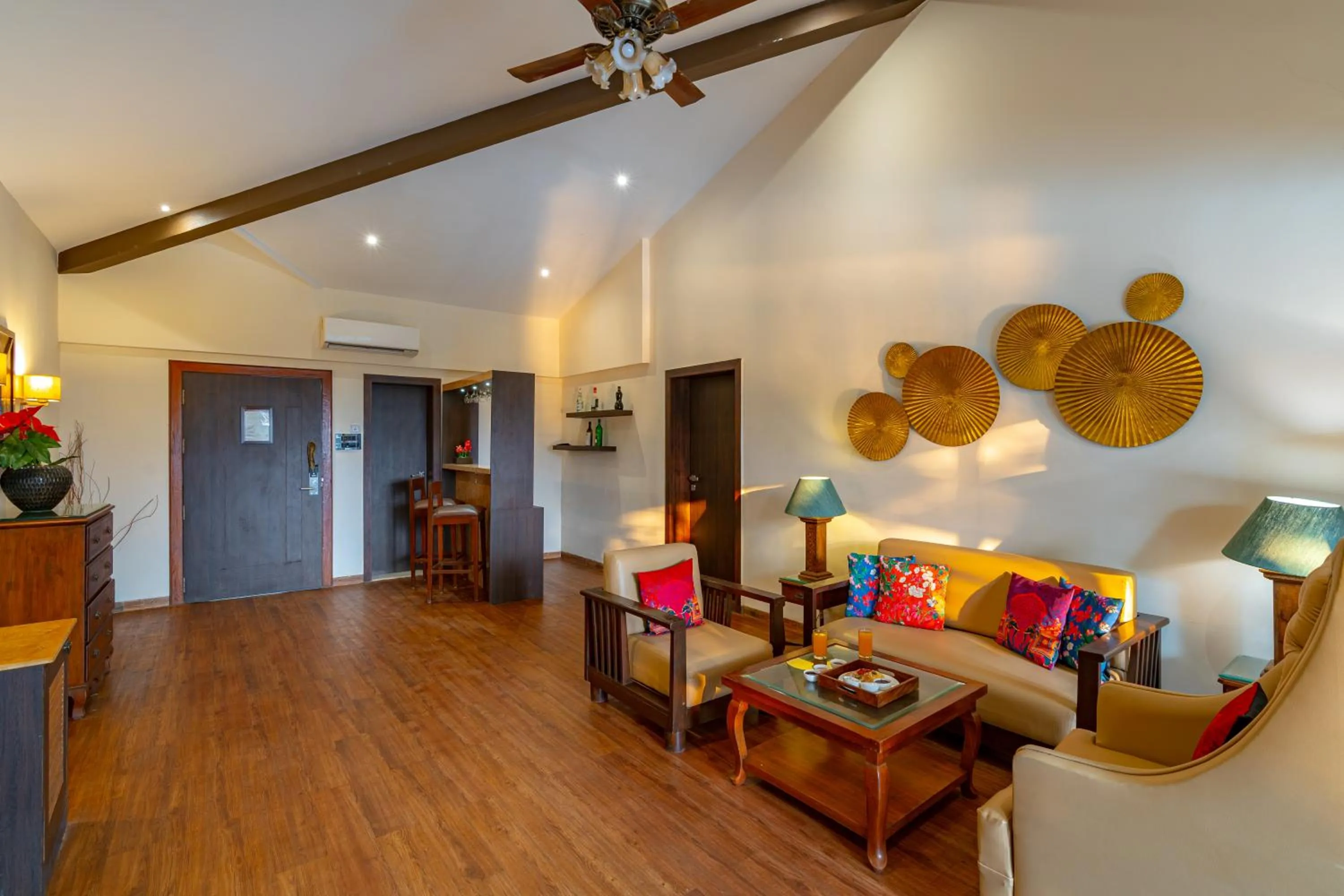 Seating area in Riva Beach Resort