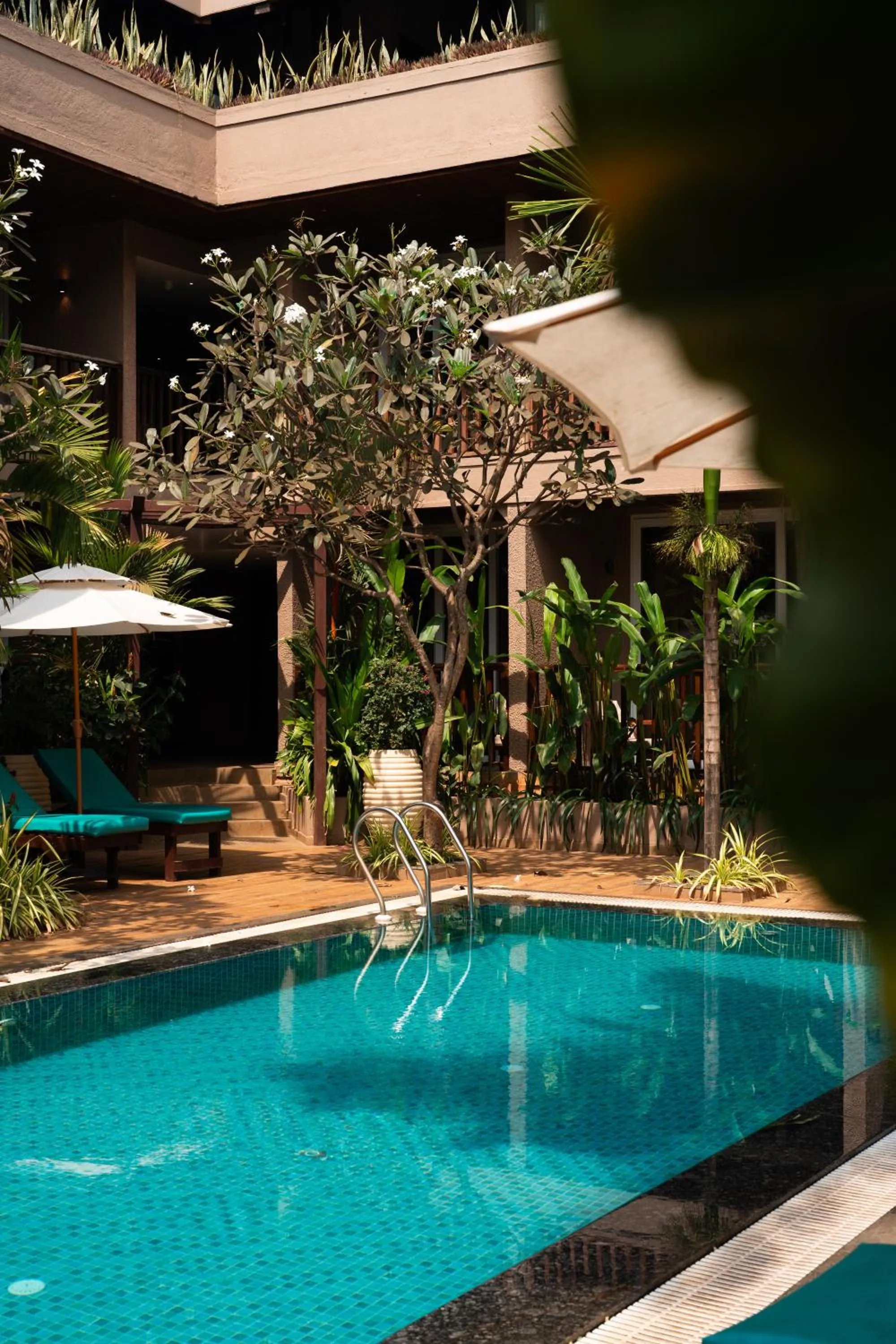 Pool view in Riva Beach Resort