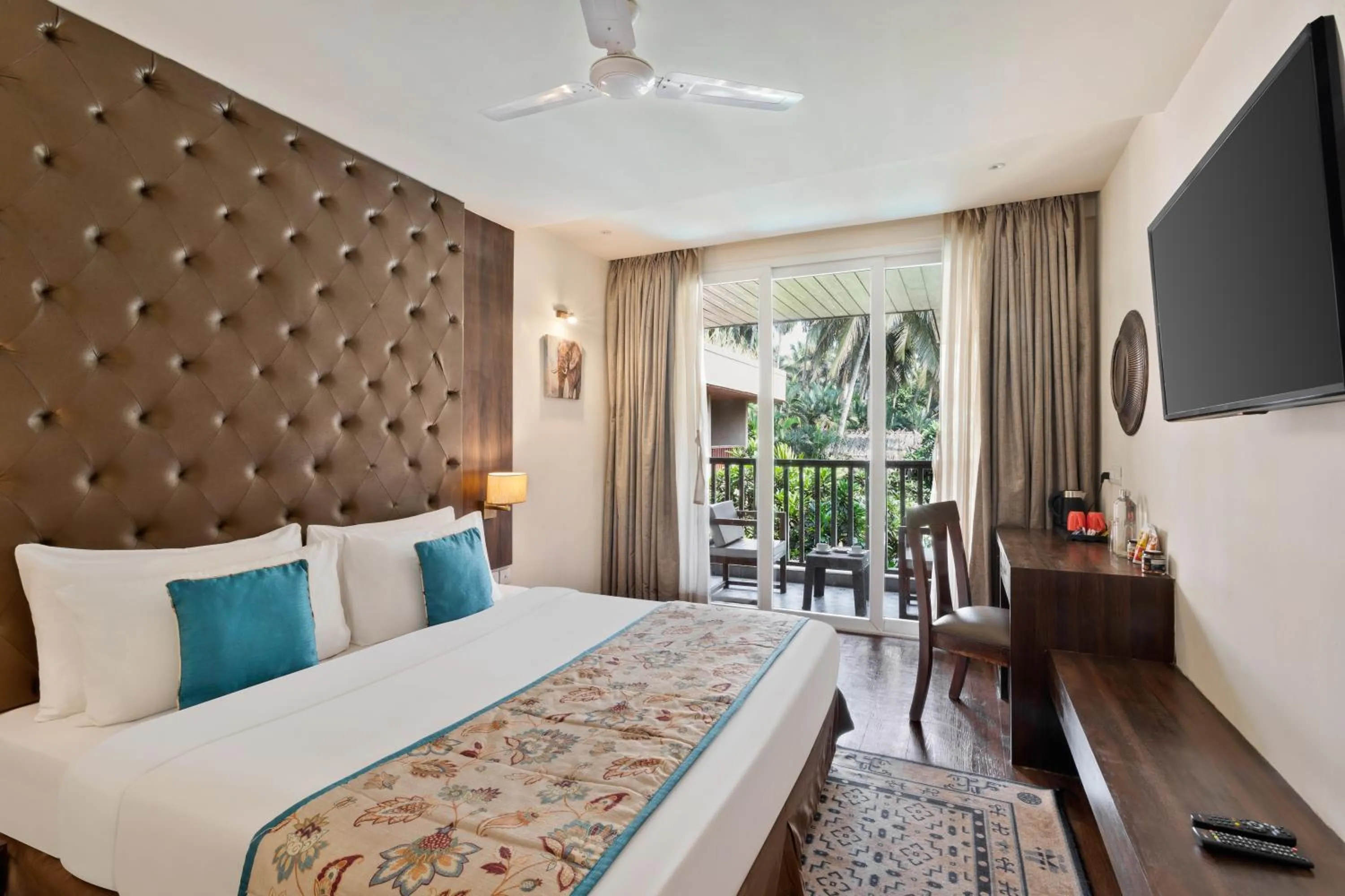 Bed in Riva Beach Resort