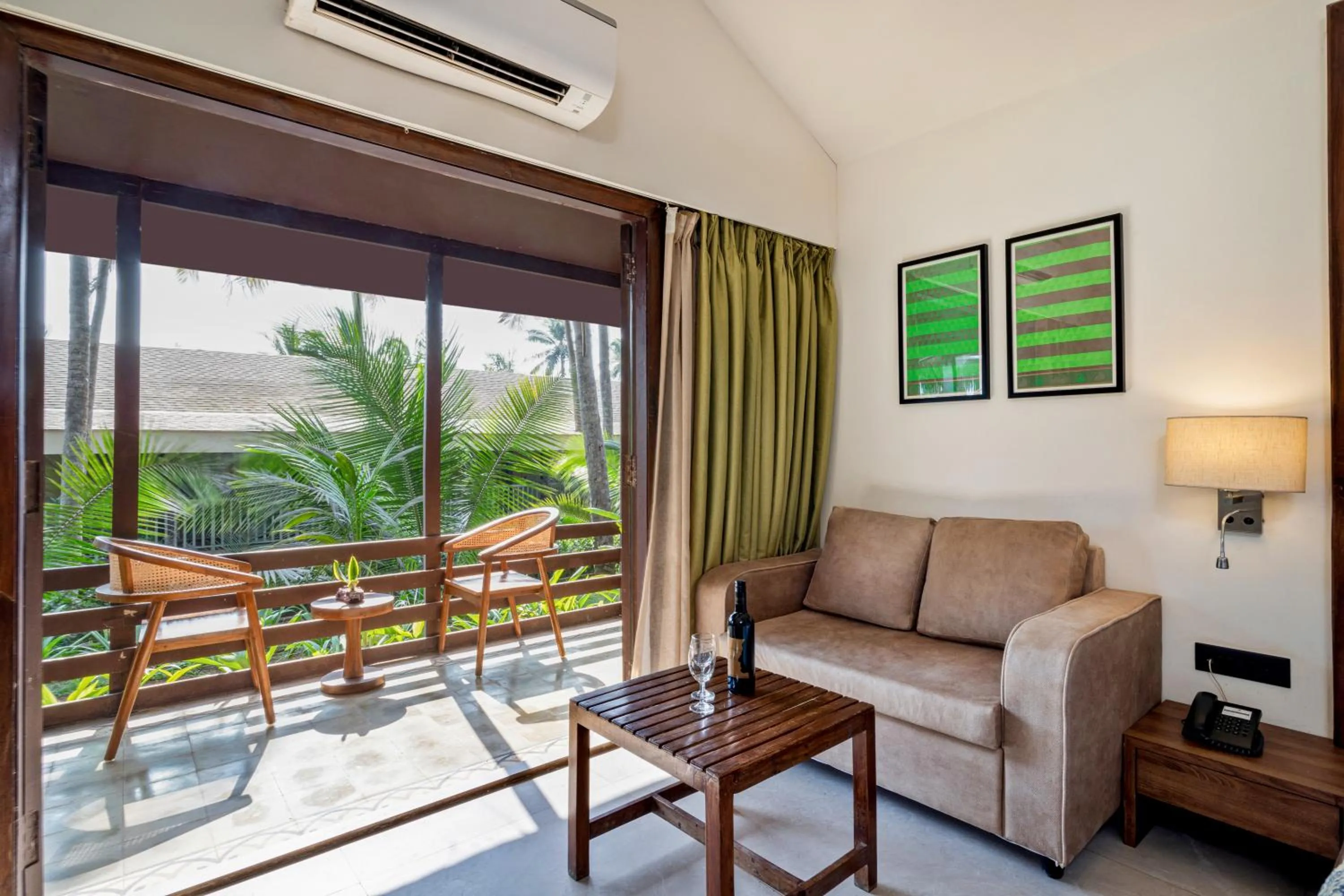 Seating area in Riva Beach Resort