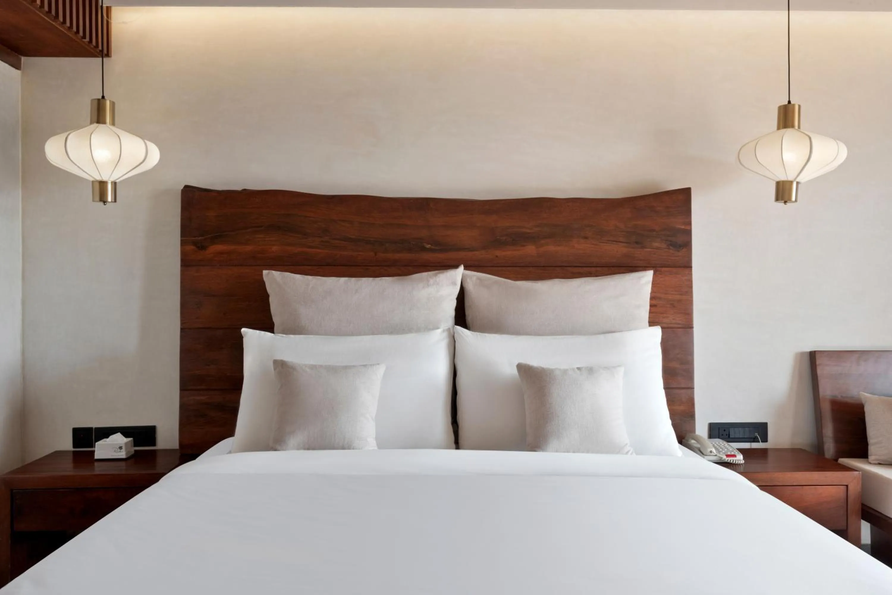 Bed in Riva Beach Resort