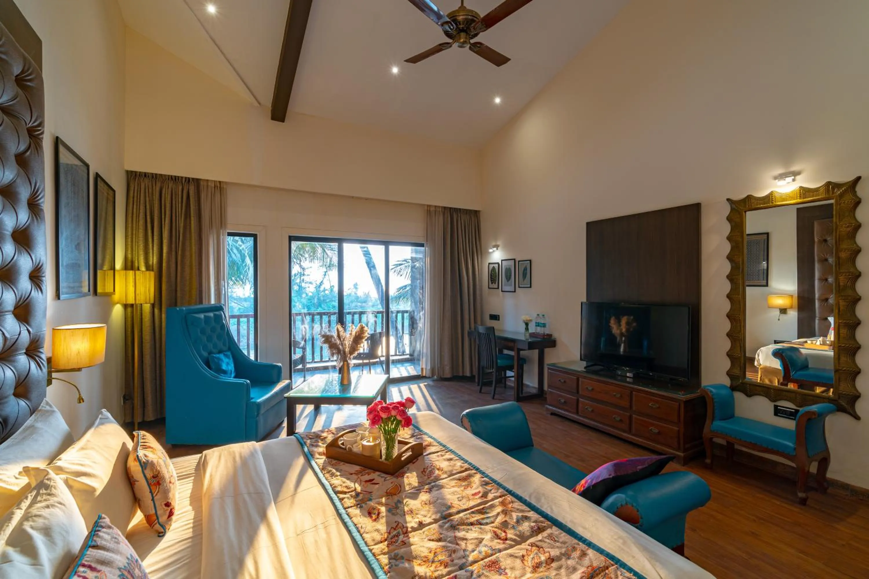 Bed in Riva Beach Resort