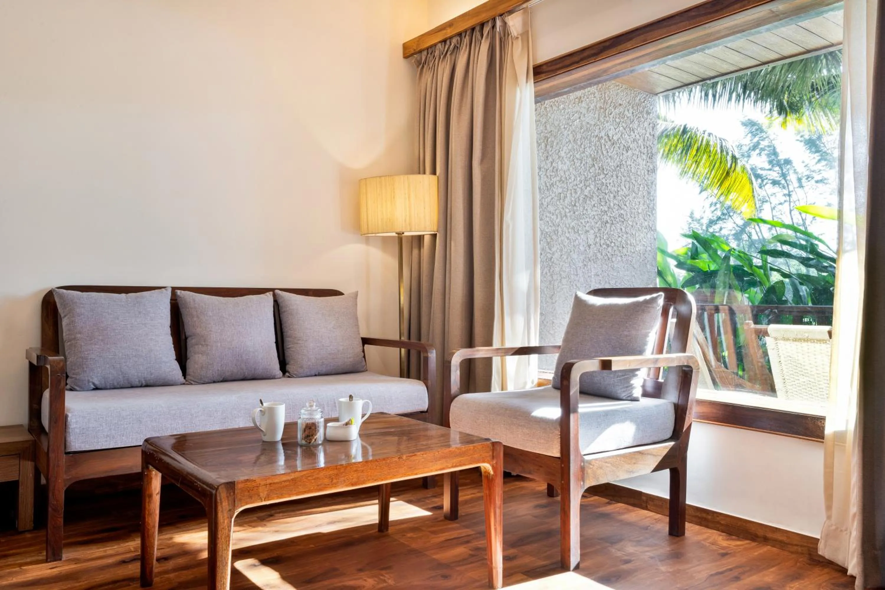 Seating area in Riva Beach Resort