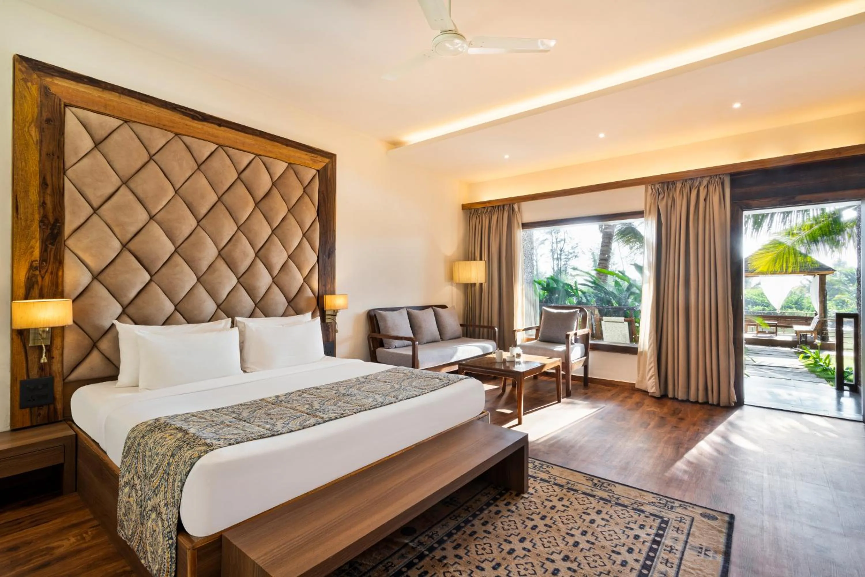 Bed in Riva Beach Resort