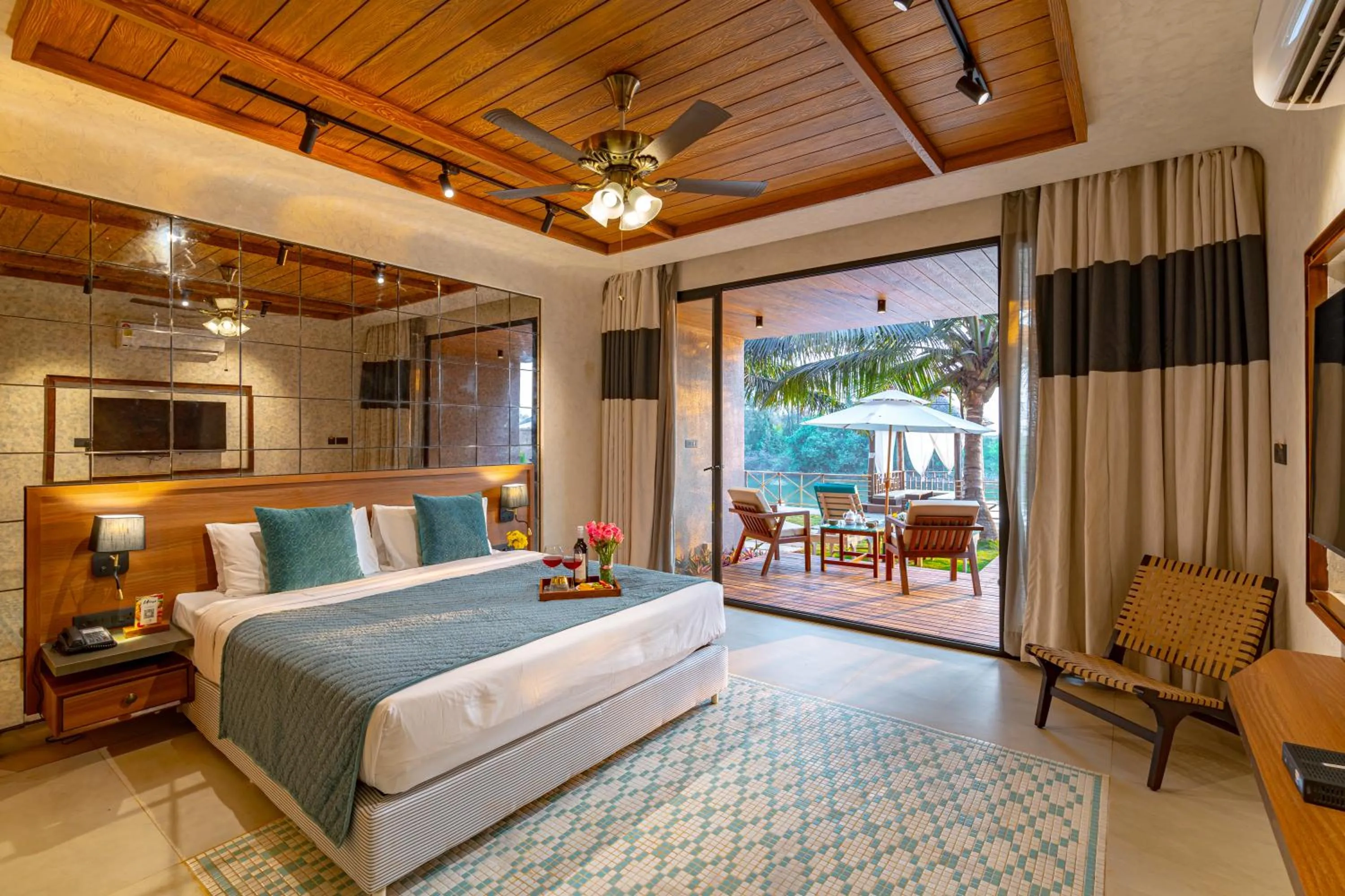 Bed in Riva Beach Resort