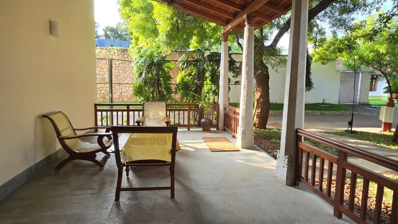 Seating area in Heritage Madurai