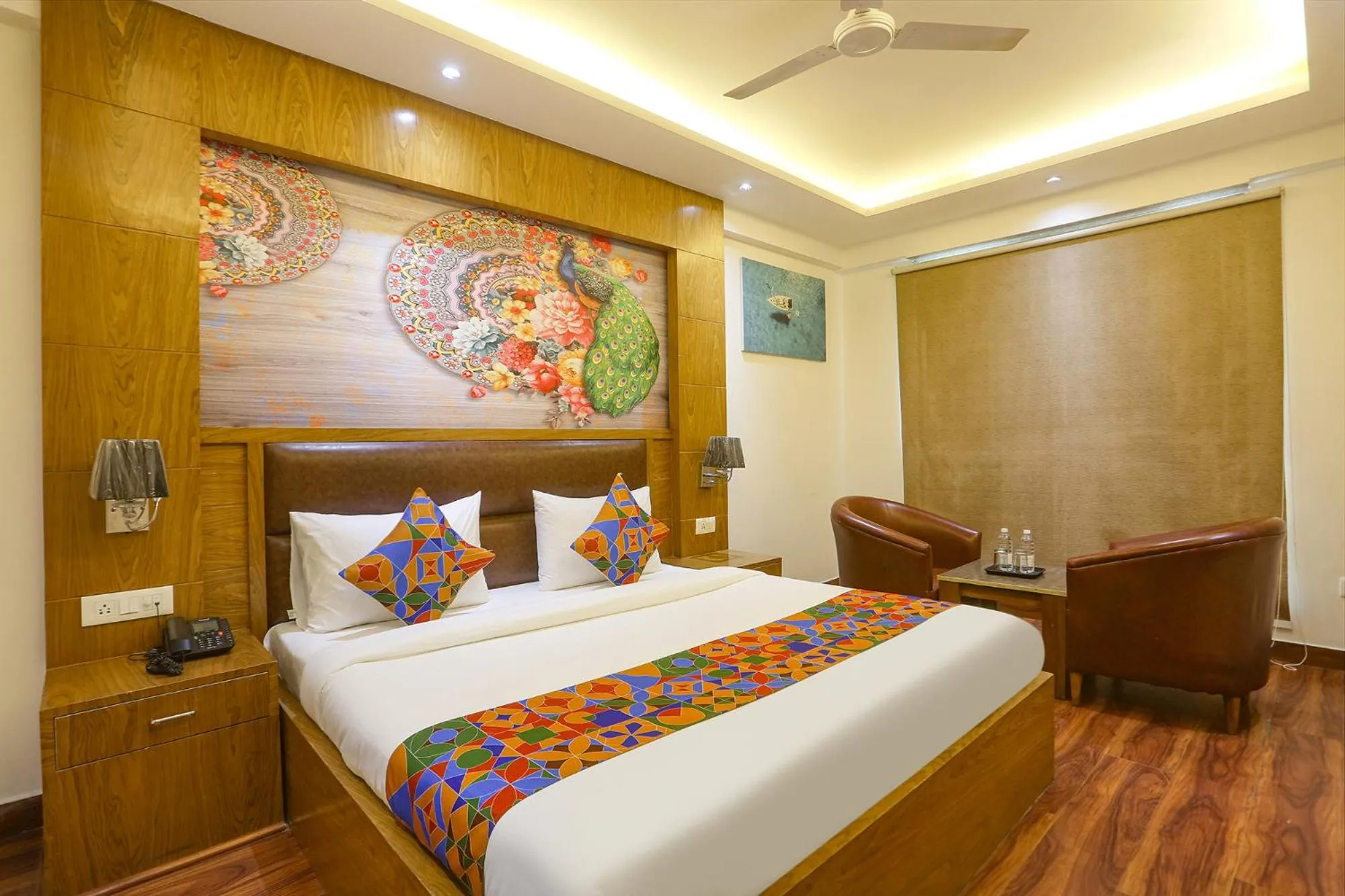 Bed in FabHotel Prime Star 17 - Nr Yashobhoomi Convention Centre