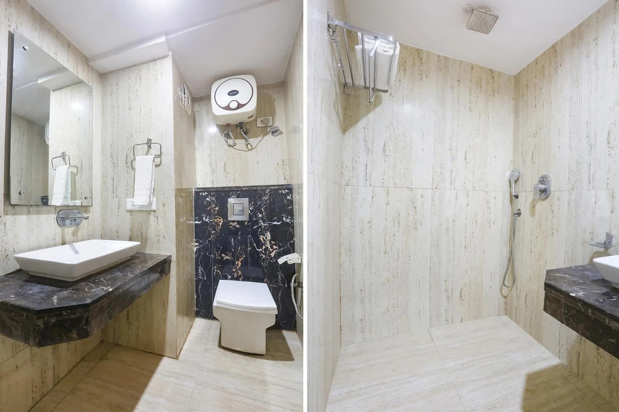 Shower in FabHotel Prime Star 17 - Nr Yashobhoomi Convention Centre