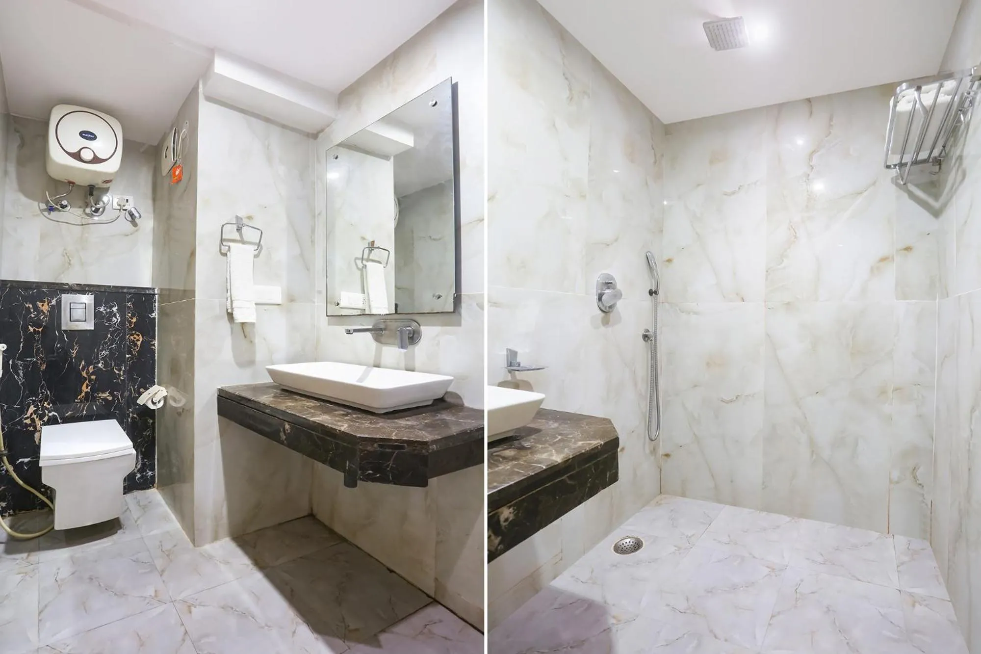 Shower in FabHotel Prime Star 17 - Nr Yashobhoomi Convention Centre