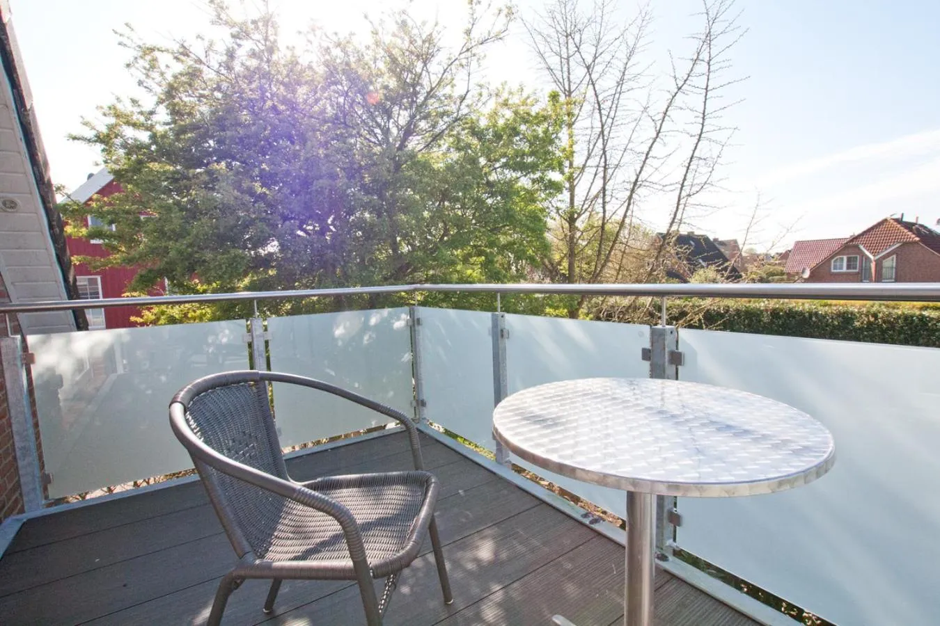 Balcony/Terrace in Hotel Garni Goldener Anker