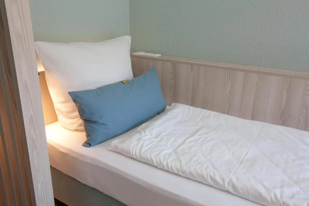 Bed in Hotel Garni Goldener Anker