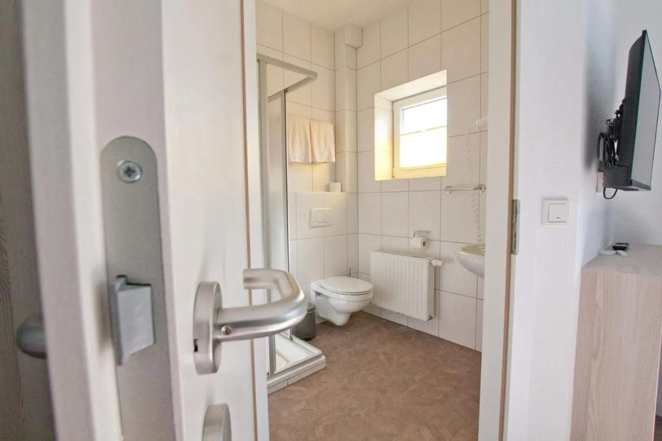 Bathroom in Hotel Garni Goldener Anker