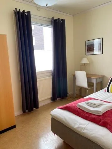 Property building, Bed in STF Malmfältens Folkhögskola