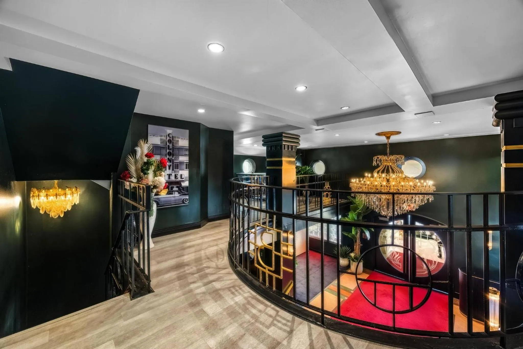 Seating area in Beacon South Beach Hotel