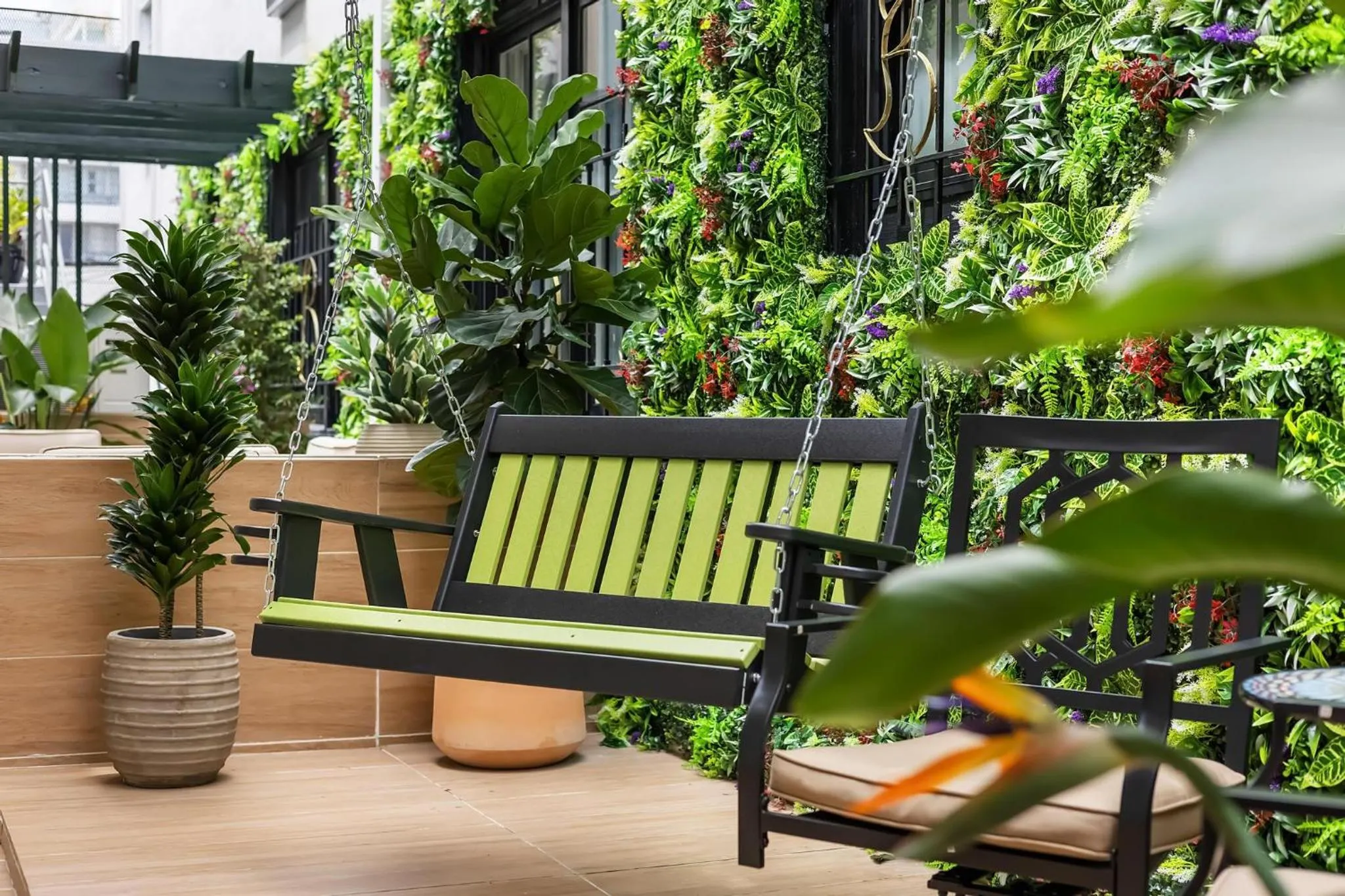 Garden in Beacon South Beach Hotel