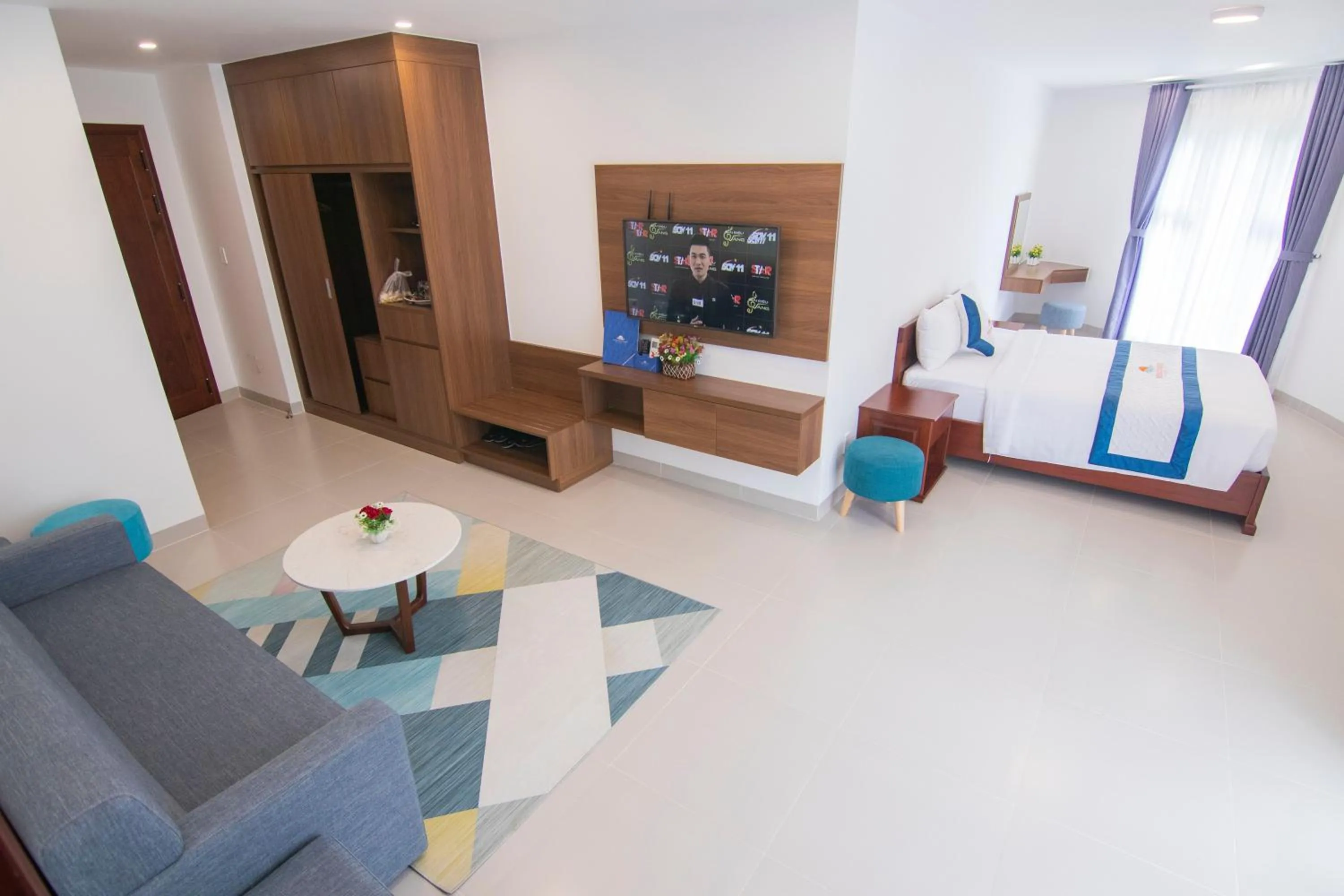 Living room in Mermaid Seaside Hotel