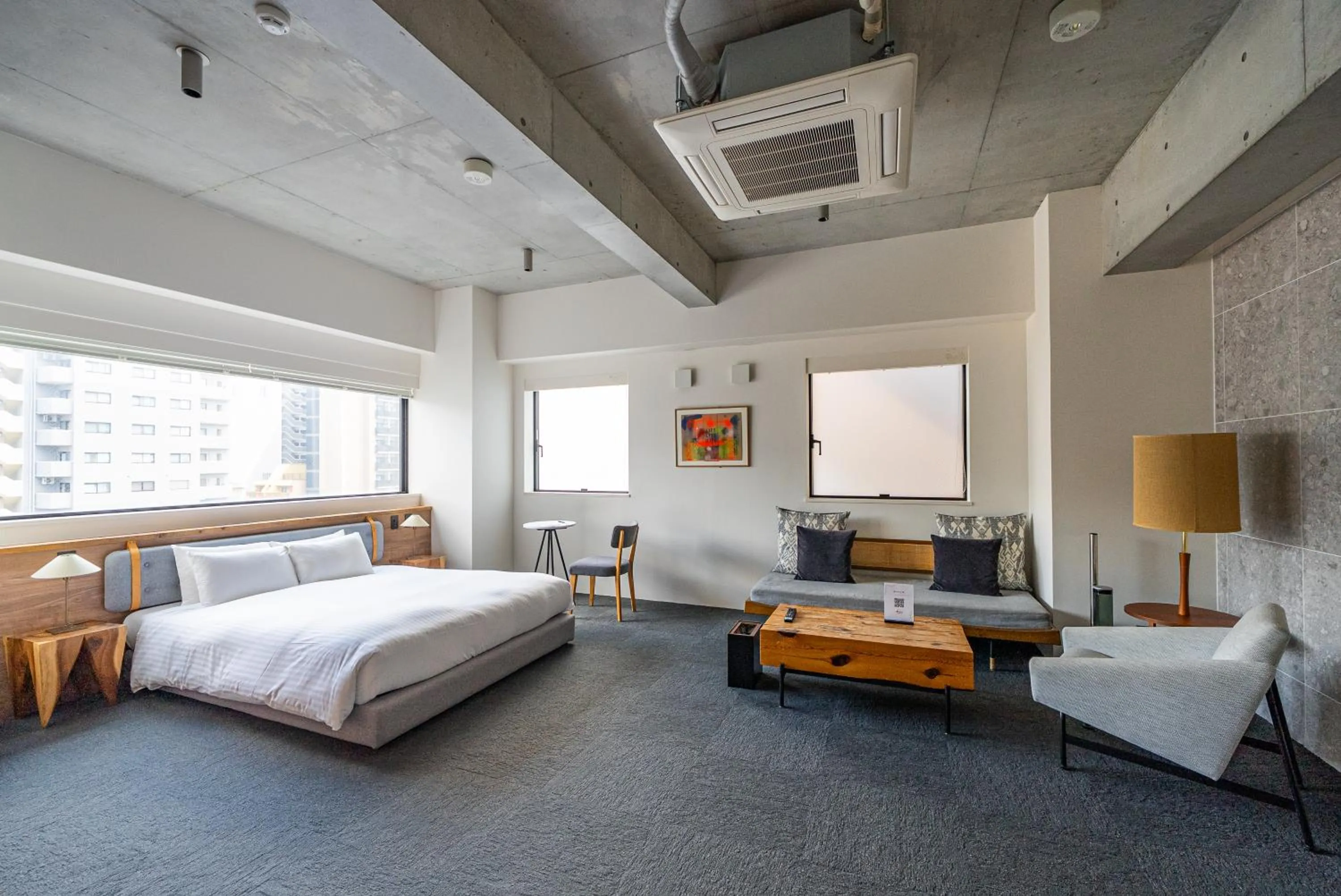 Bed in Hotel Mei Fukuoka Tenjin