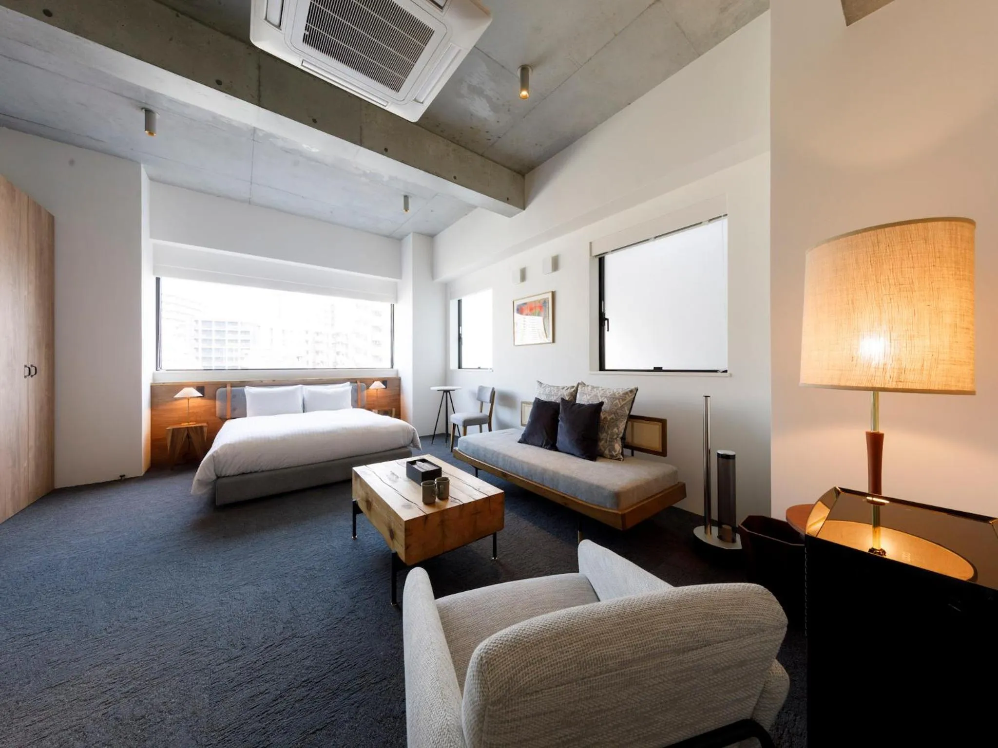 Photo of the whole room, Bed in Hotel Mei Fukuoka Tenjin