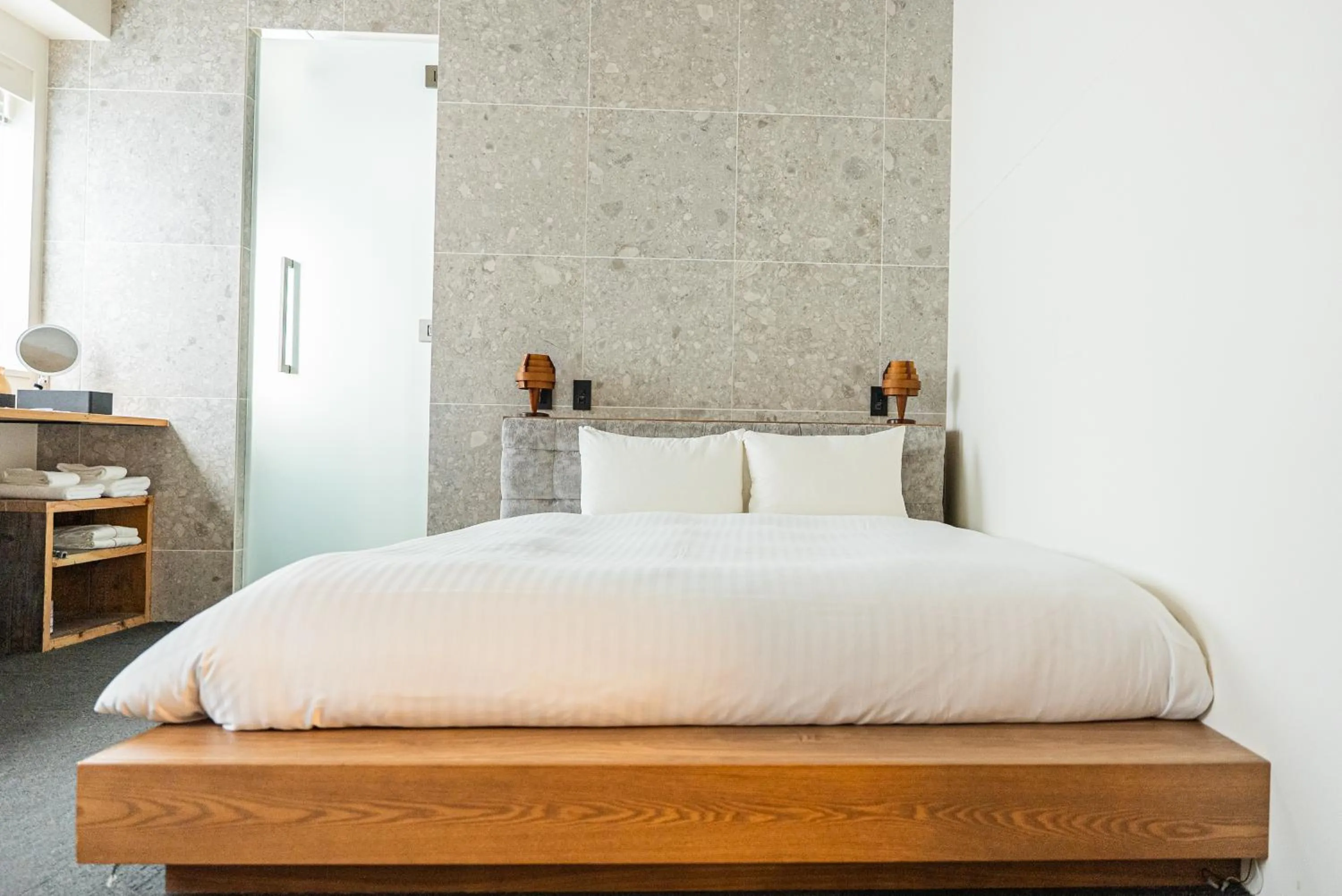 Bed in Hotel Mei Fukuoka Tenjin