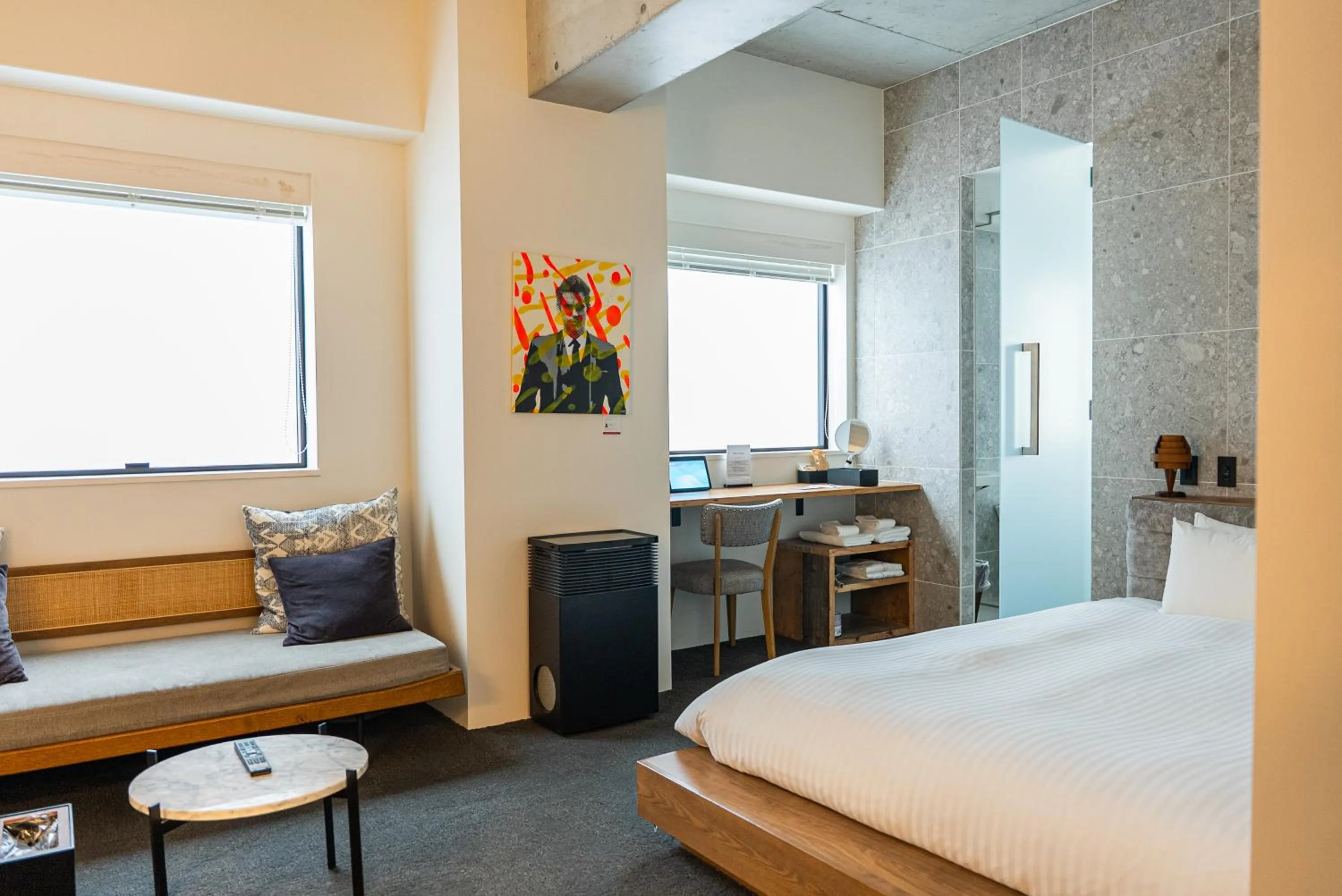 Bed in Hotel Mei Fukuoka Tenjin