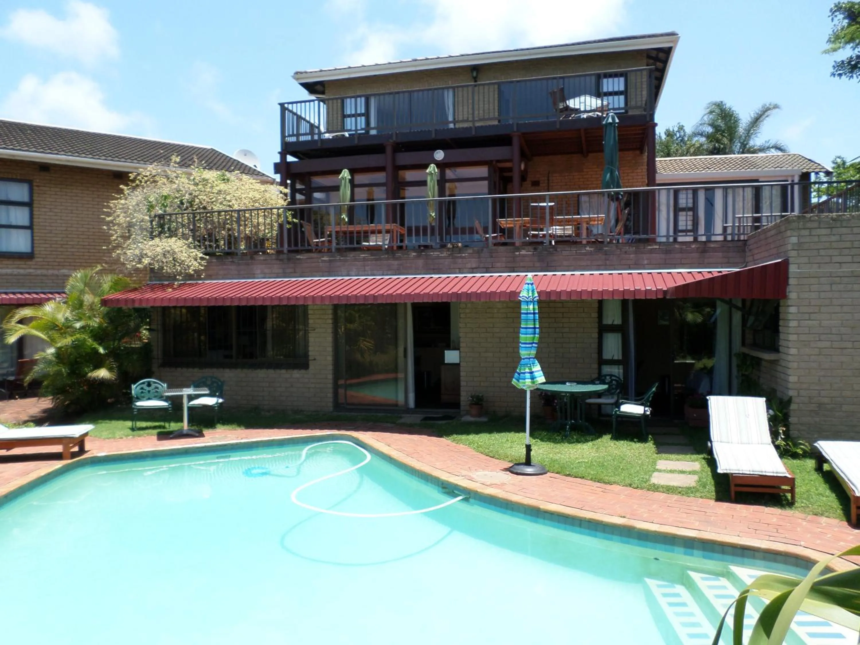 Patio in Kingston Place Guesthouse