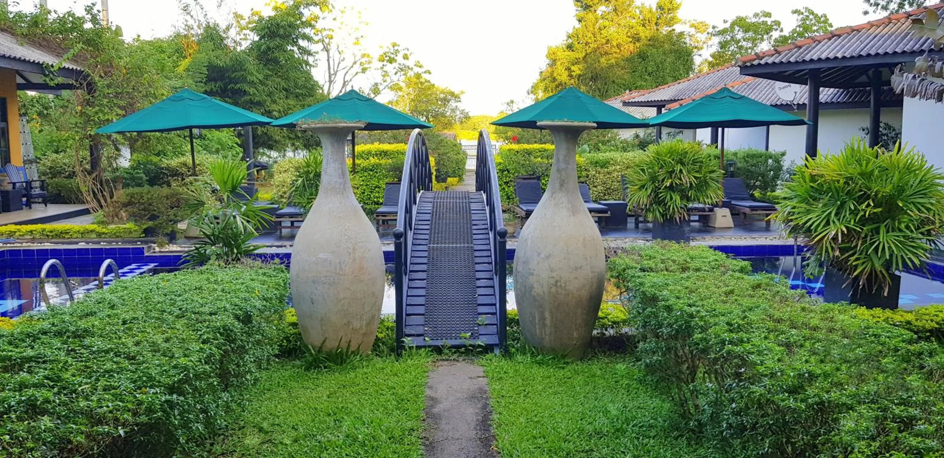 Garden in Flower Garden Lake Resort