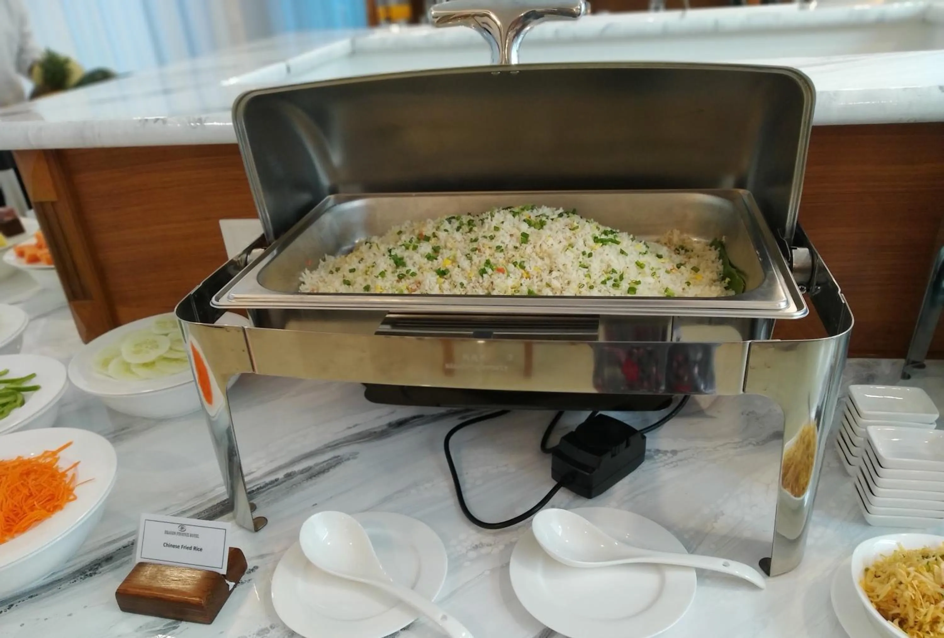 Breakfast in Dragon Phoenix Hotel