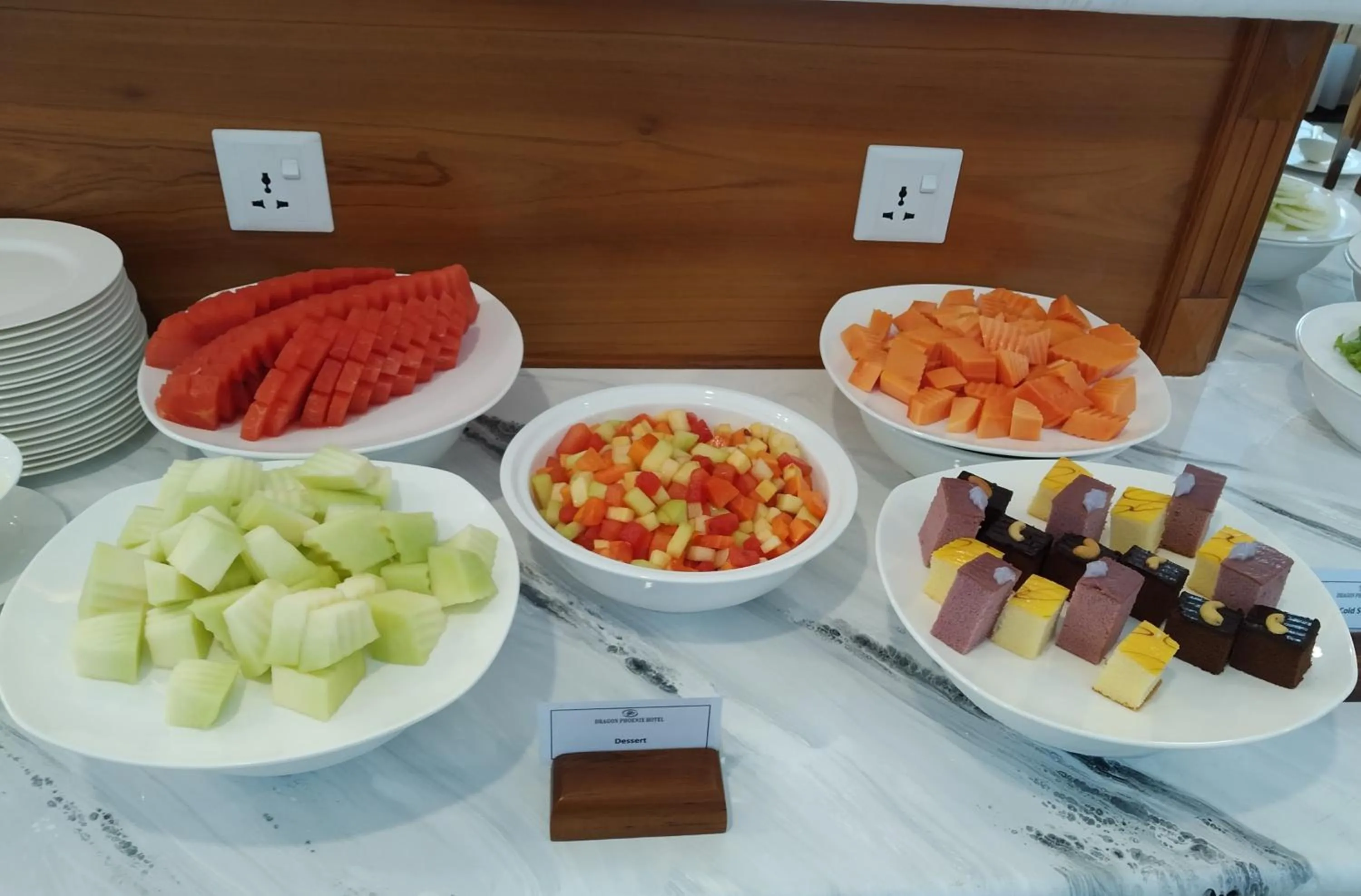 Breakfast in Dragon Phoenix Hotel