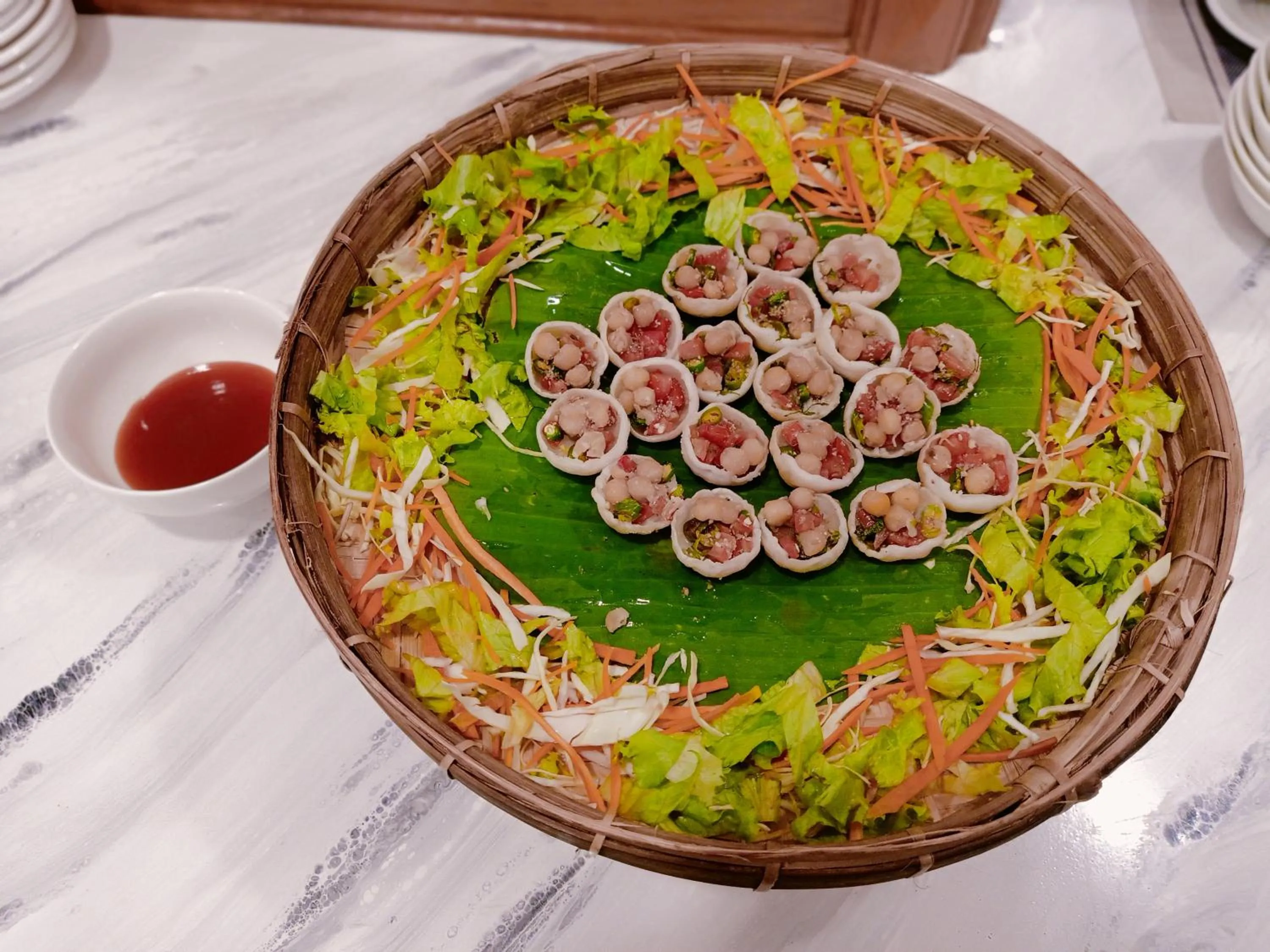 Food in Dragon Phoenix Hotel