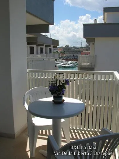 Inner courtyard view in B&B LA BAIA Sea Rooms