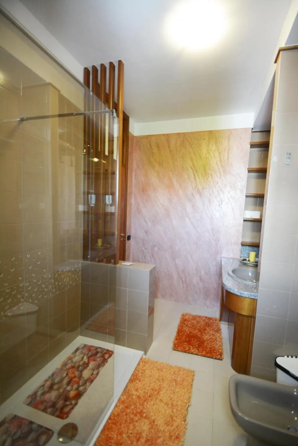 Bathroom in B&B LA BAIA Sea Rooms