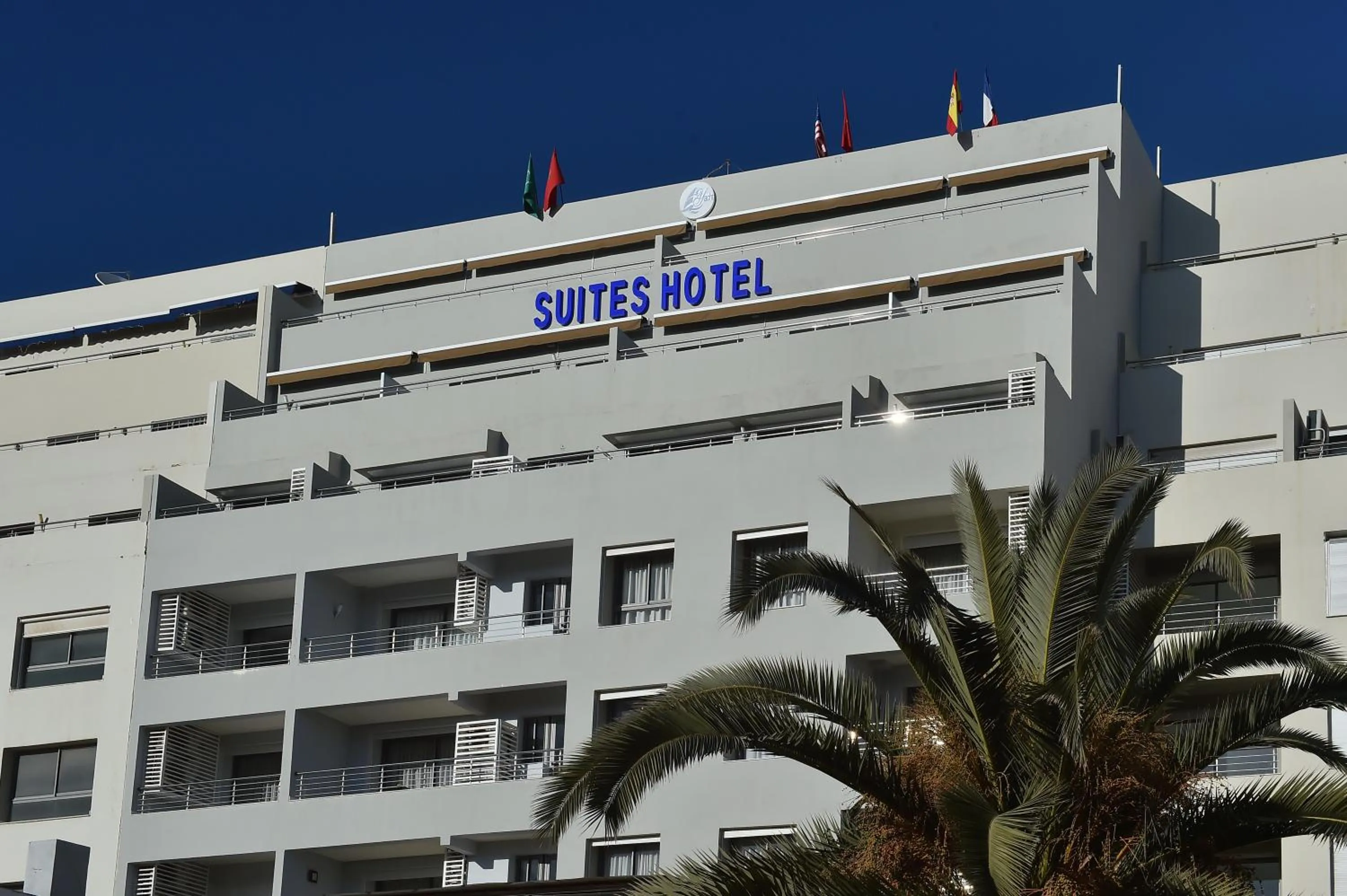 Property building in Le Yacht Suites Hotel