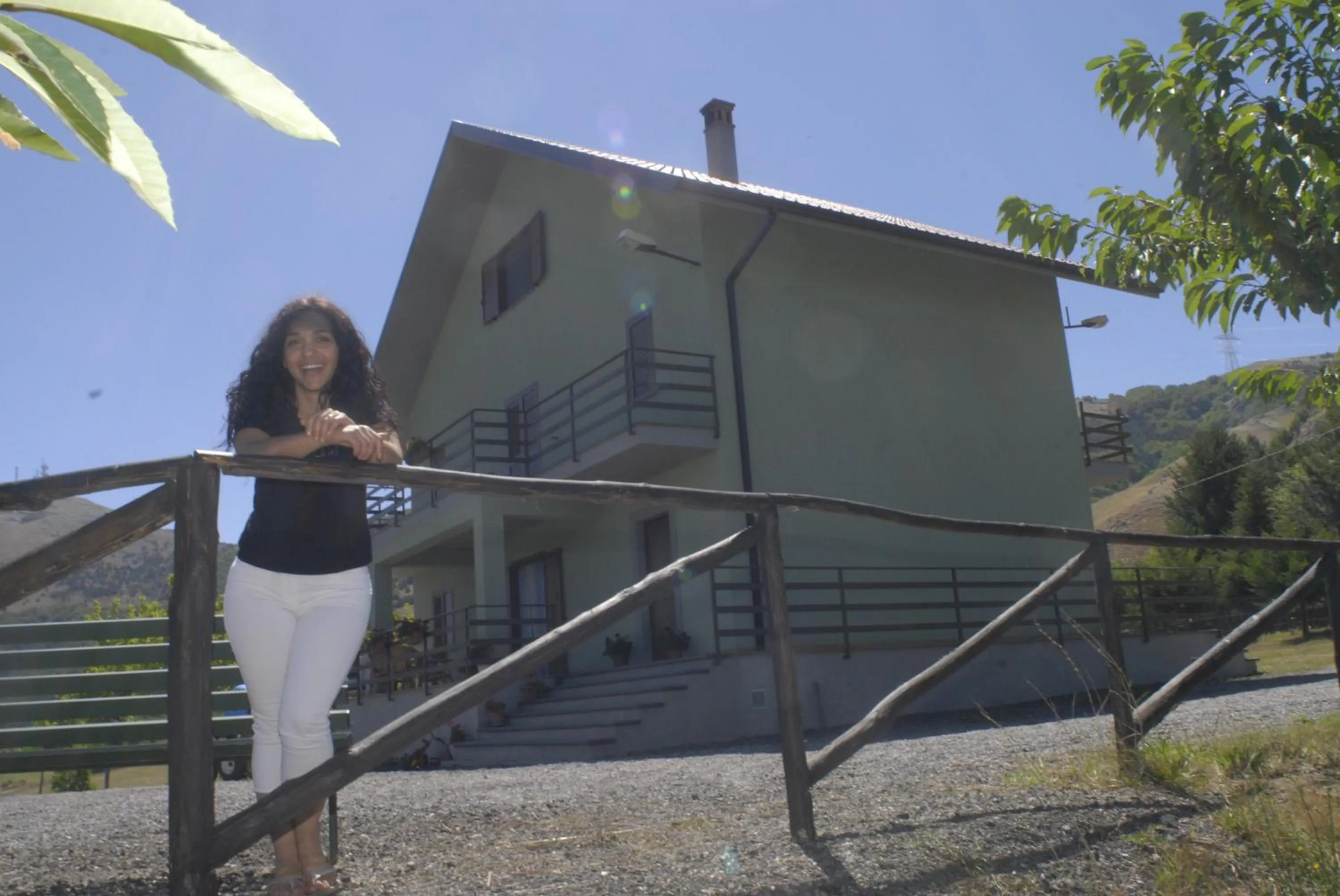 Living room in Green House