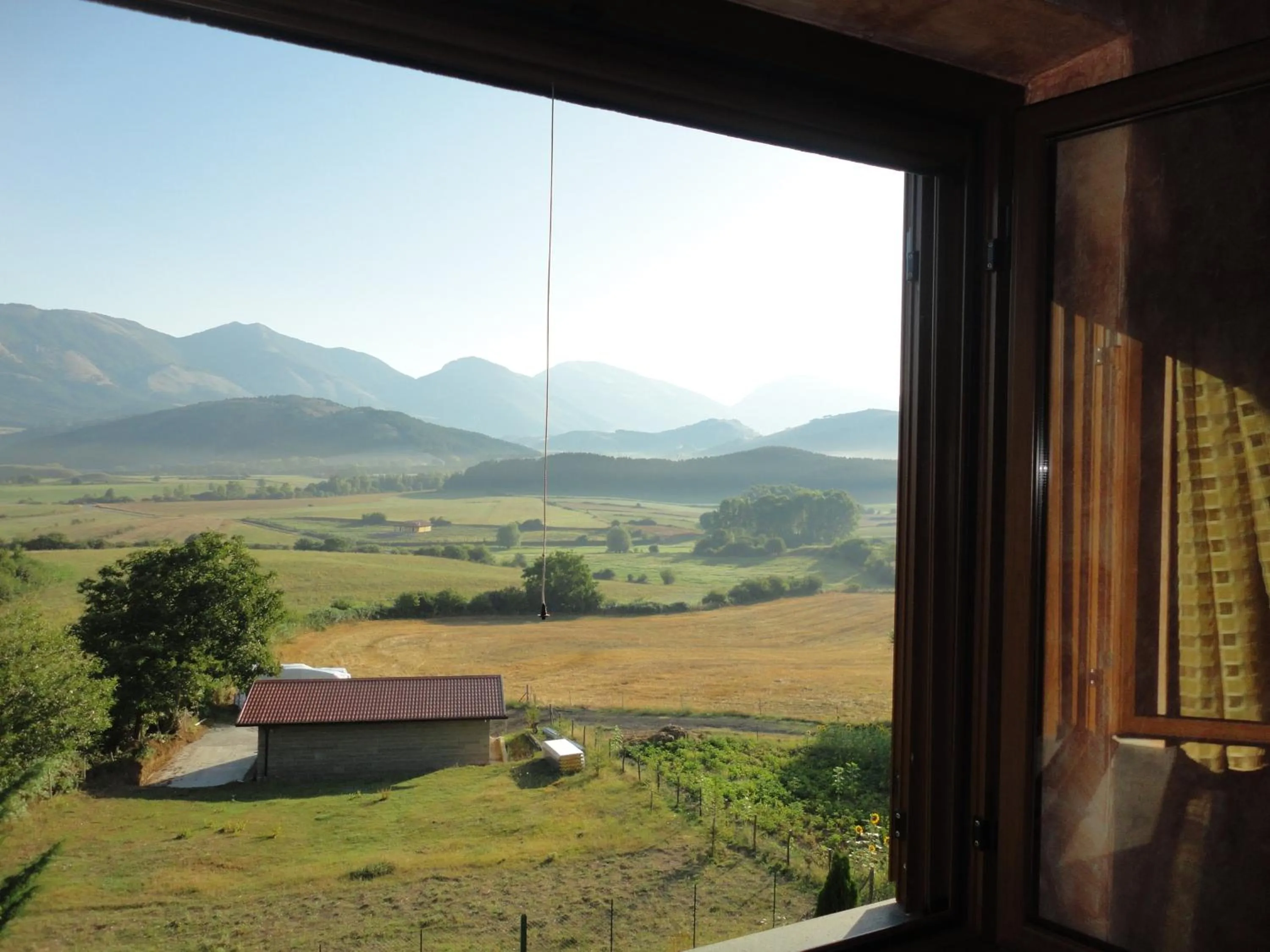 Mountain view in Green House