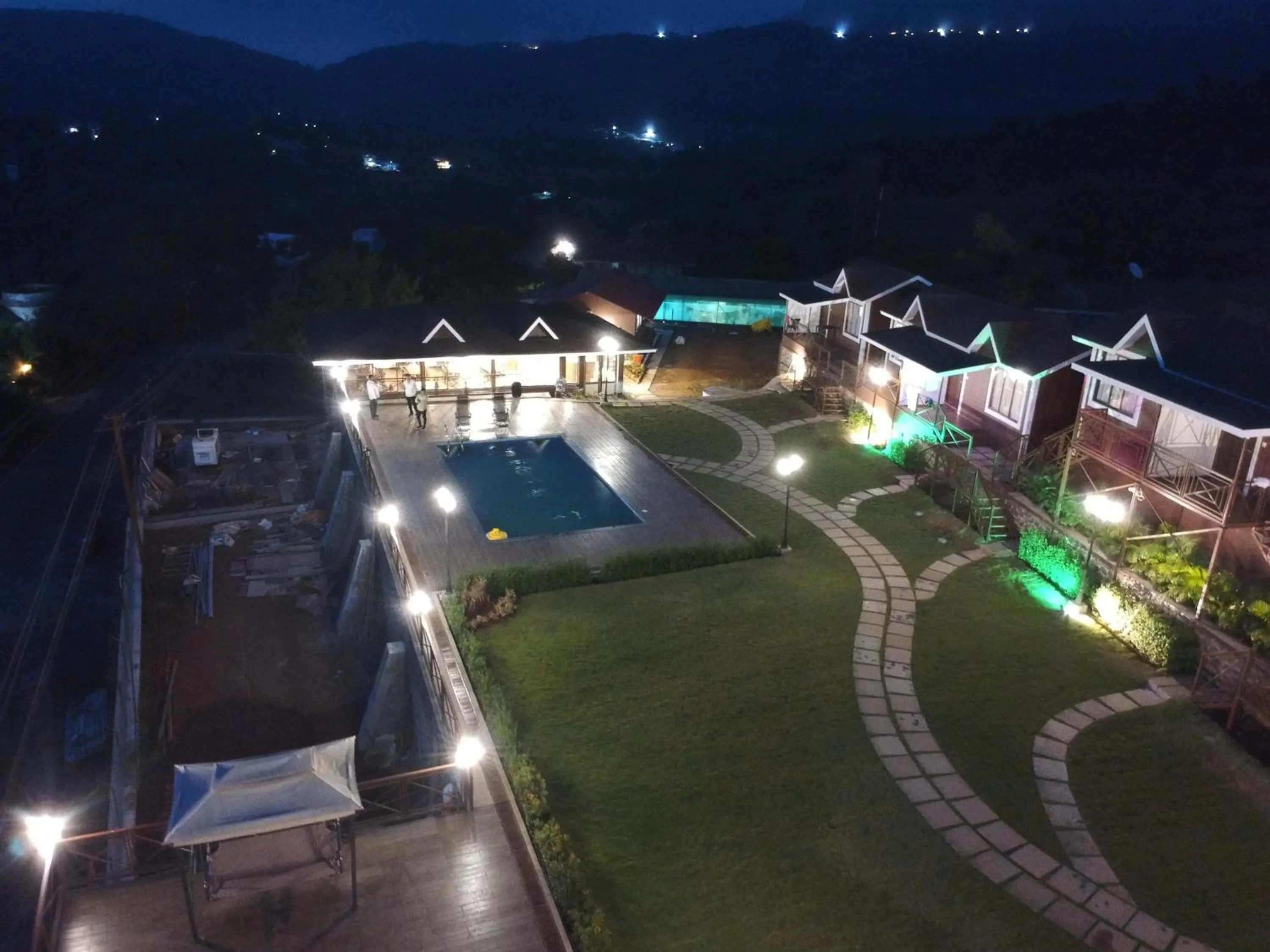 Property building in Green Velvet Resort-Near Pawna Lake