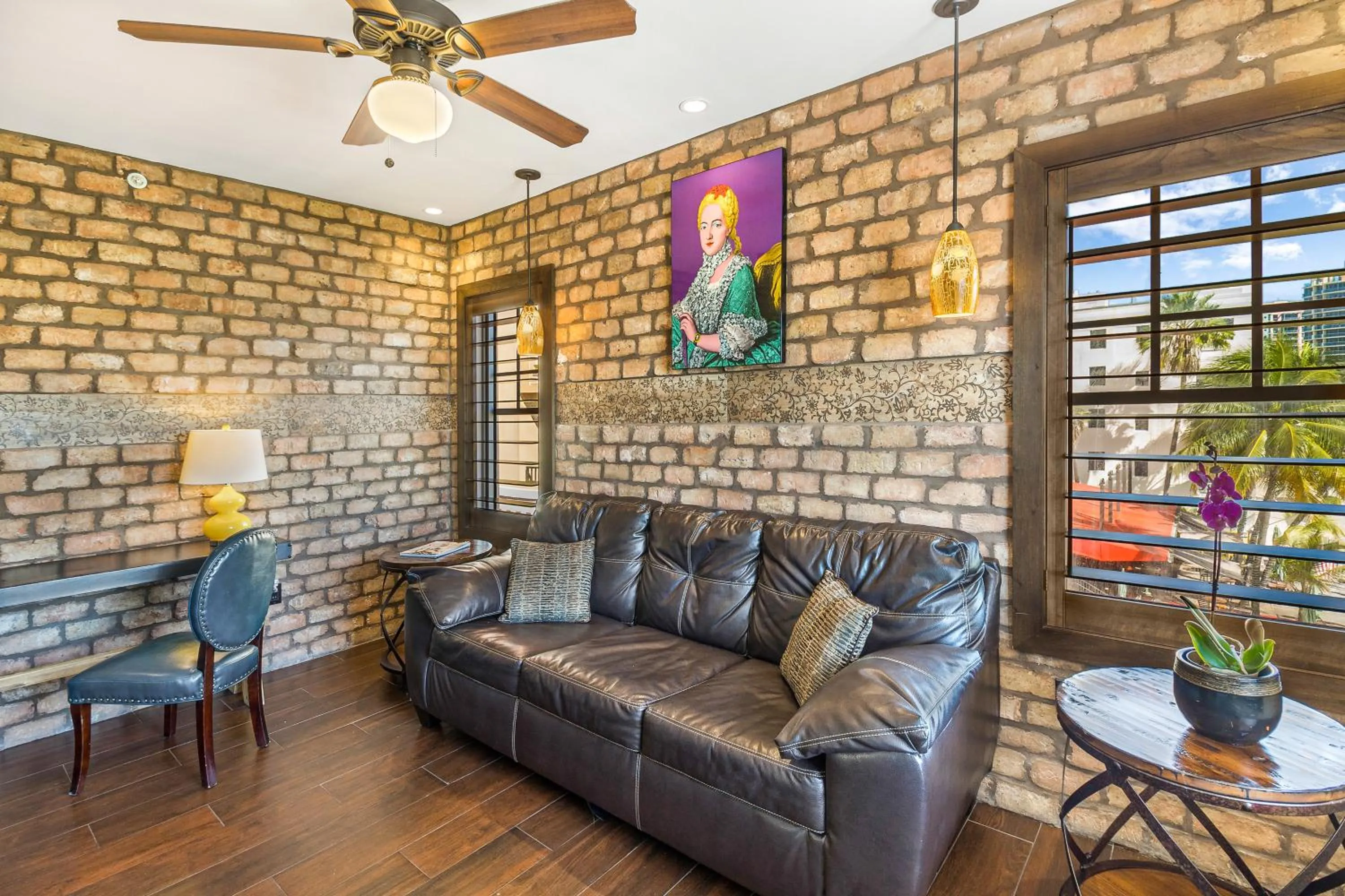 Living room in Cavalier South Beach Hotel