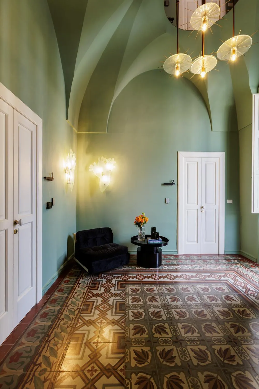 Communal lounge/ TV room in La Naca Della Taranta B&B