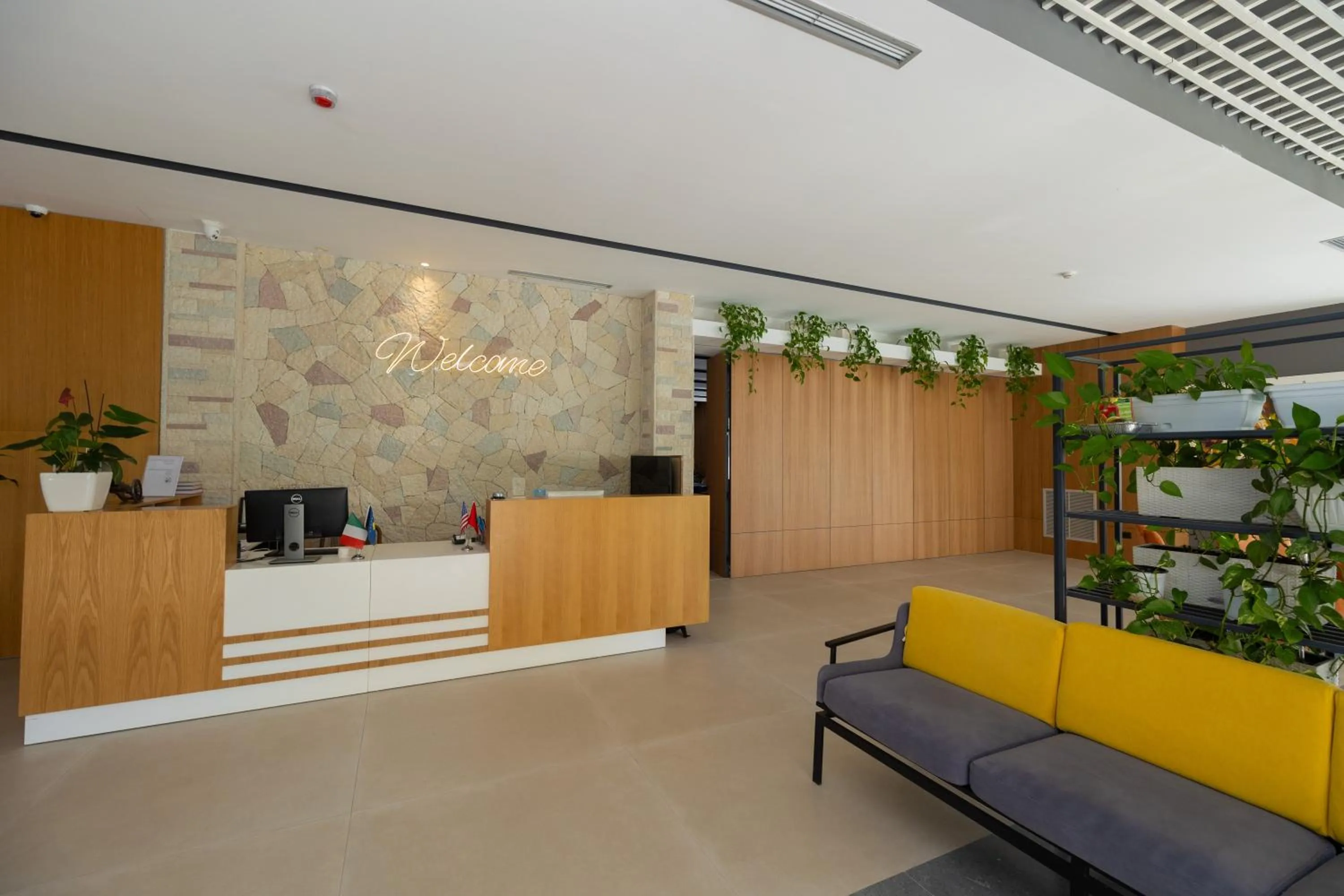 Lobby or reception in DUKA Hotel